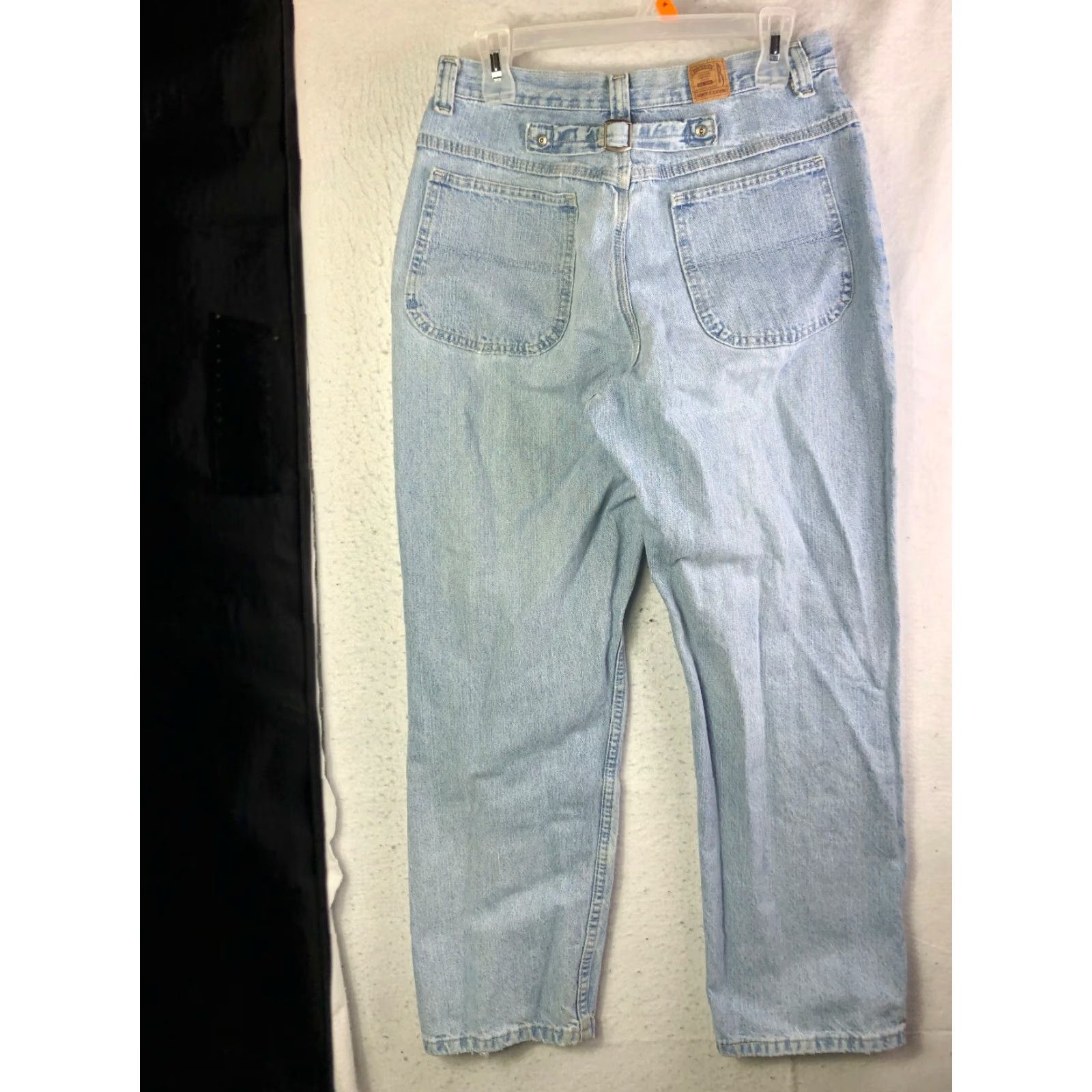 Vintage VINTAGE Riders Jeans Mom High Rise Light Blue Denim 30x28 Women Size 32" / US 10 / IT 46 - 5 Thumbnail