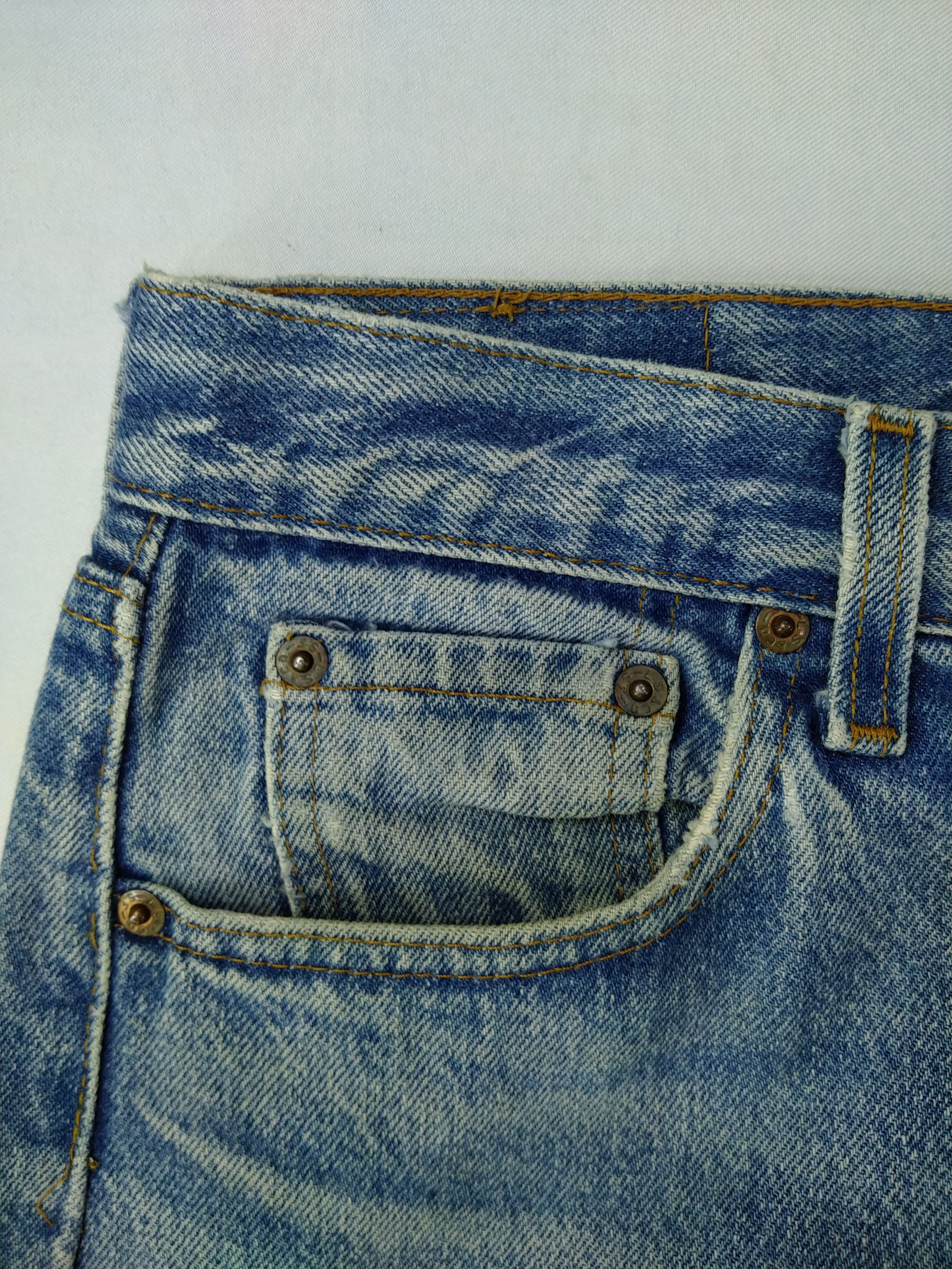 Levi's 80s Blue Vintage Levi's 501 USA Jeans 30x29 Denim -JN086 Size US 30 / EU 46 - 15 Thumbnail
