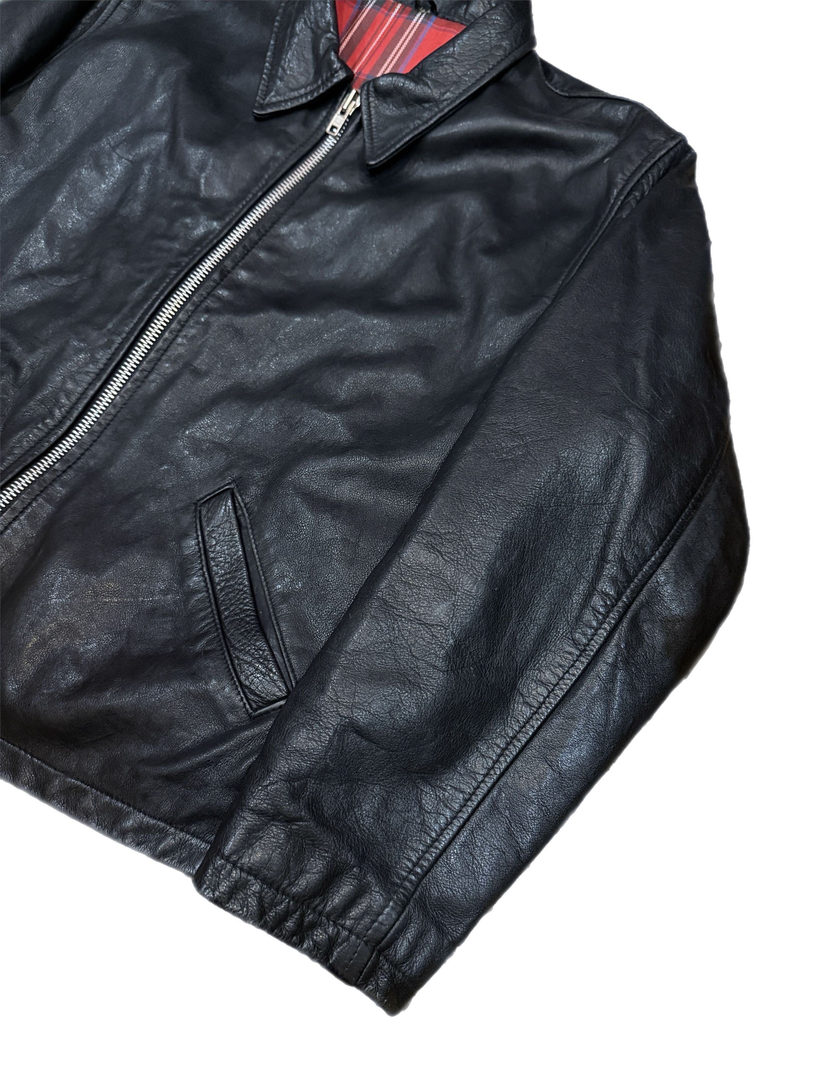 Vintage Rare Vintage Style 60s Leather Rider Jacket Size US M / EU 48-50 / 2 - 4 Thumbnail
