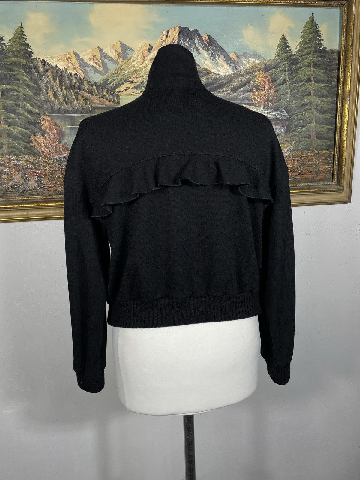 Moschino × Vintage Monogram Vintsge Y2k Crewneck Sweater Jumper Knitwear Luxury Size S / US 4 / IT 40 - 5 Thumbnail
