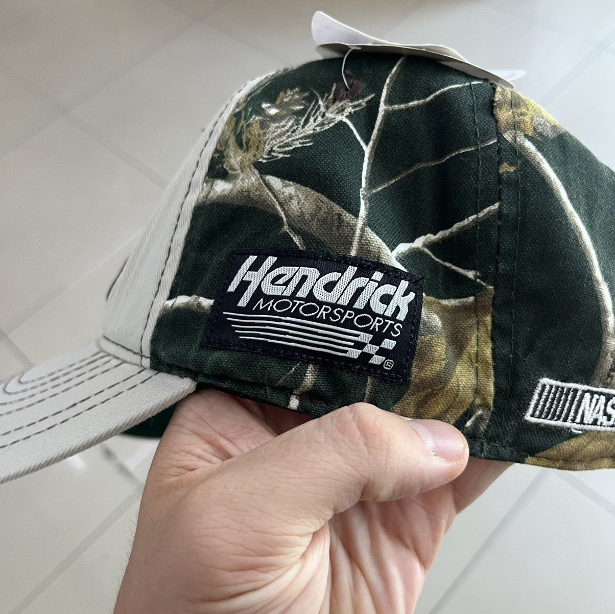 NASCAR NASCAR REALTREE #88 DISTRESSED HAT CAP Y2K Size ONE SIZE - 9 Thumbnail