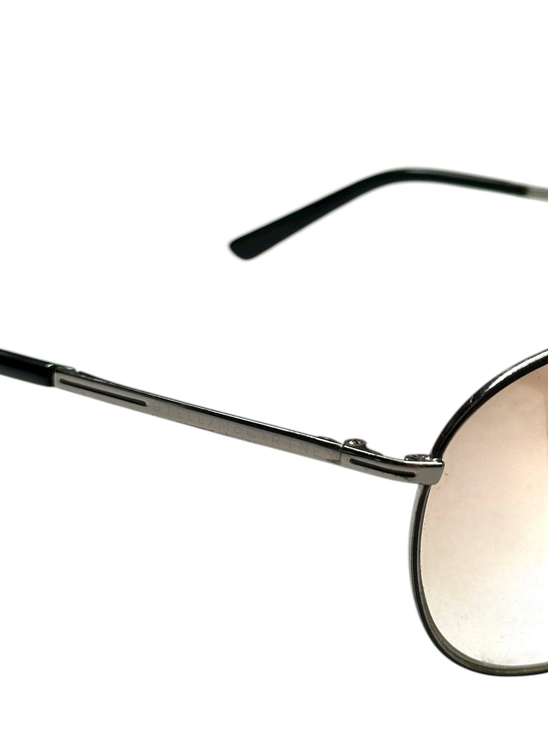 Stella McCartney McCartney Aviator Military Shade Sunglasses Size ONE SIZE - 3 Thumbnail