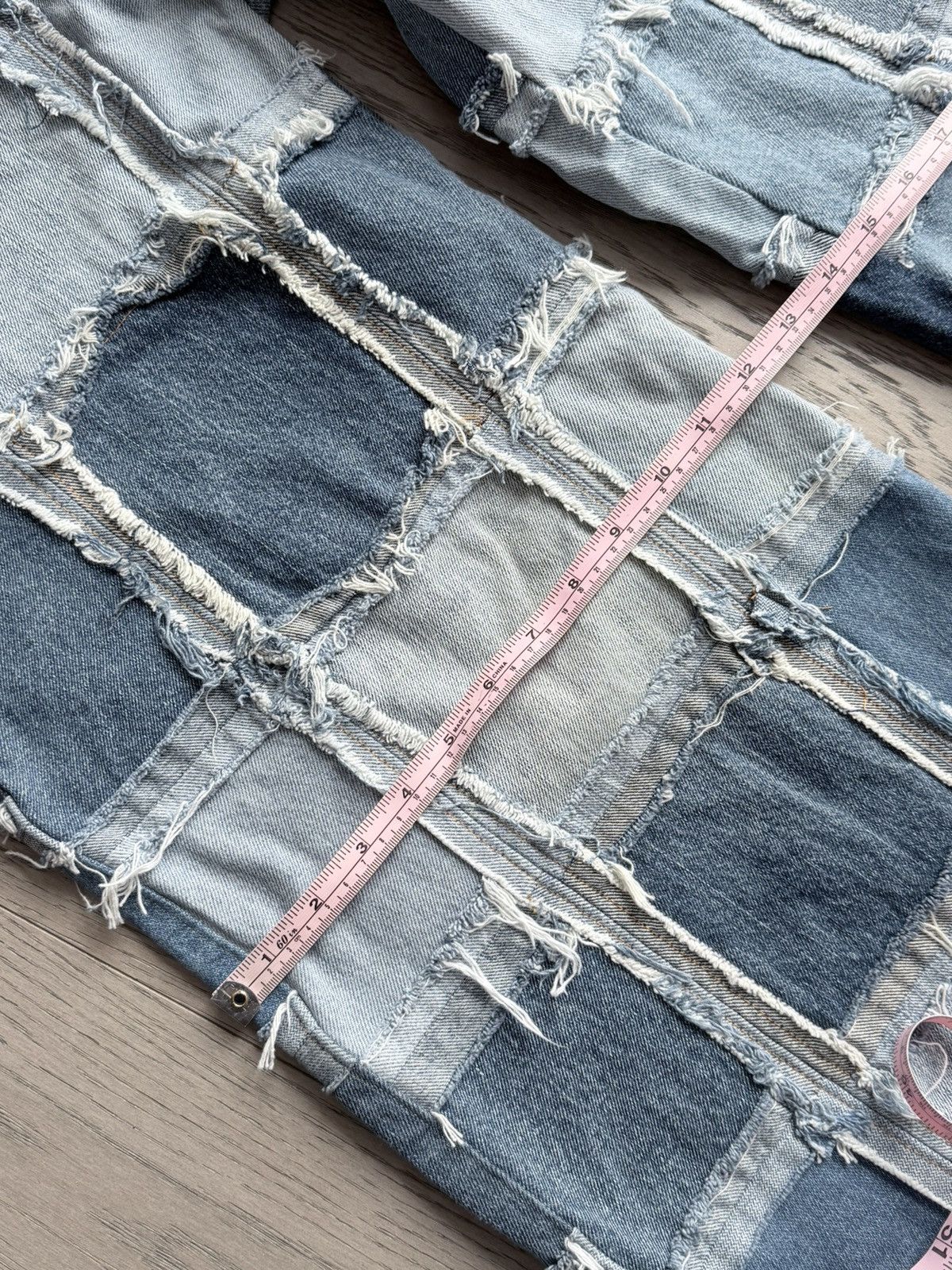 Other Upcycled avant garde jeans Size US 30 / EU 46 - 5 Thumbnail
