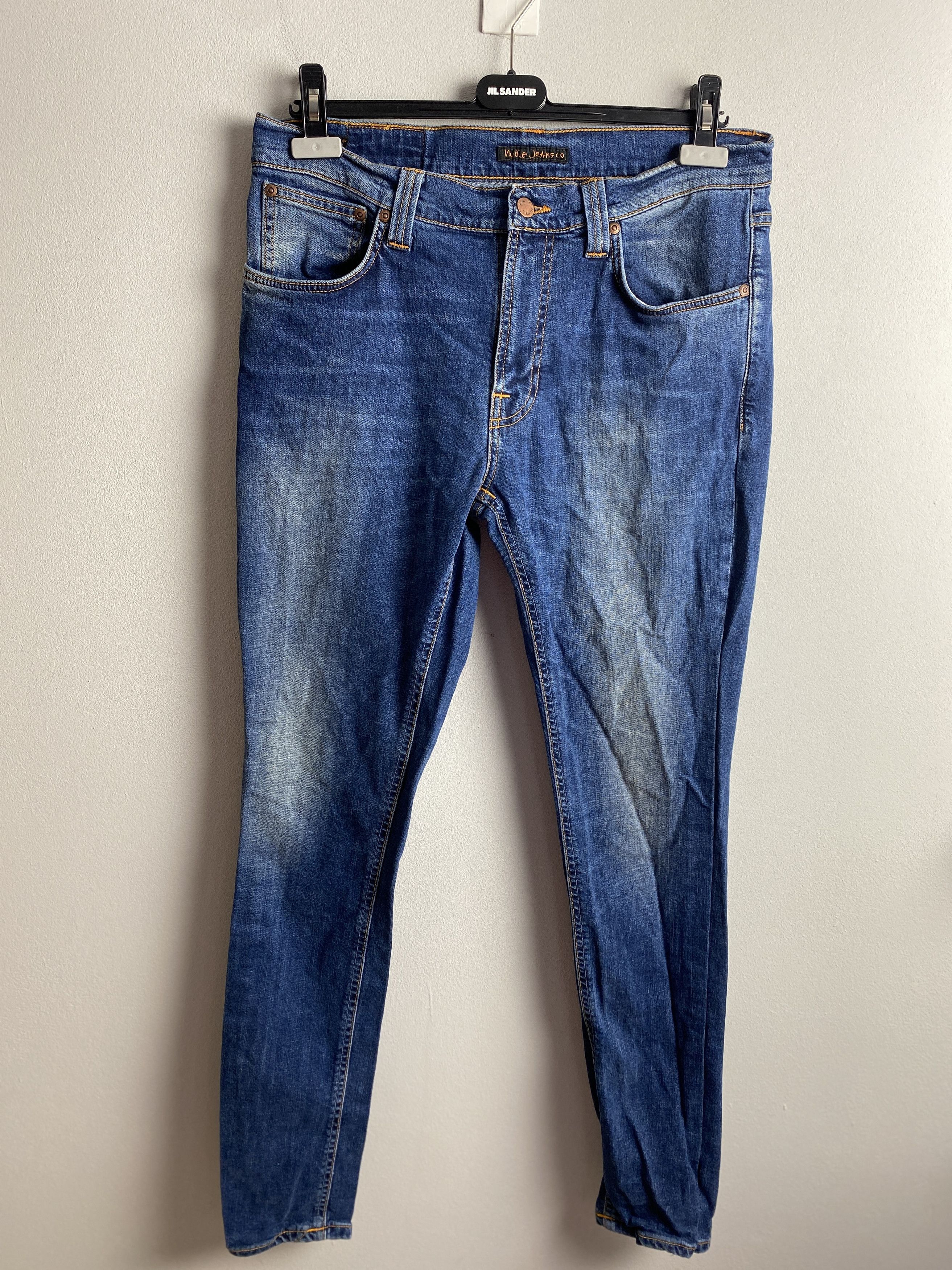 Nudie Jeans Nudie Jeans Lean Dean denim jeans pants Size US 33 - 2 Thumbnail
