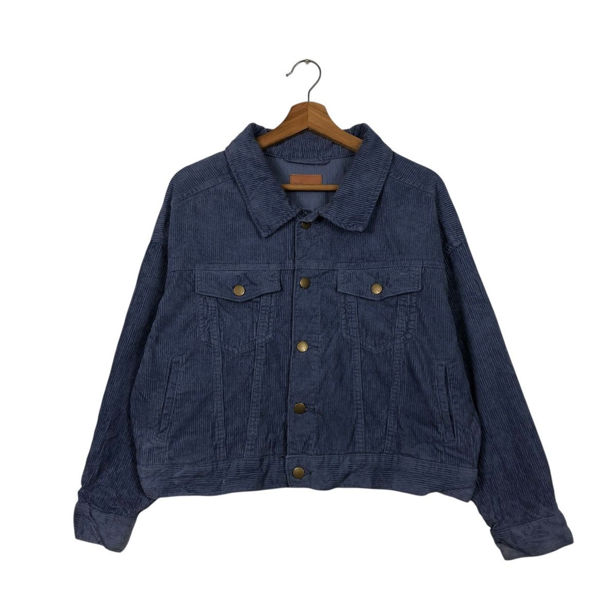 Vintage 🔥CROPPED CORDUROY BIKER JACKET MUSIC & ECOLOGY ISSEY MIYAKE Size US M / EU 48-50 / 2 - 3 Thumbnail