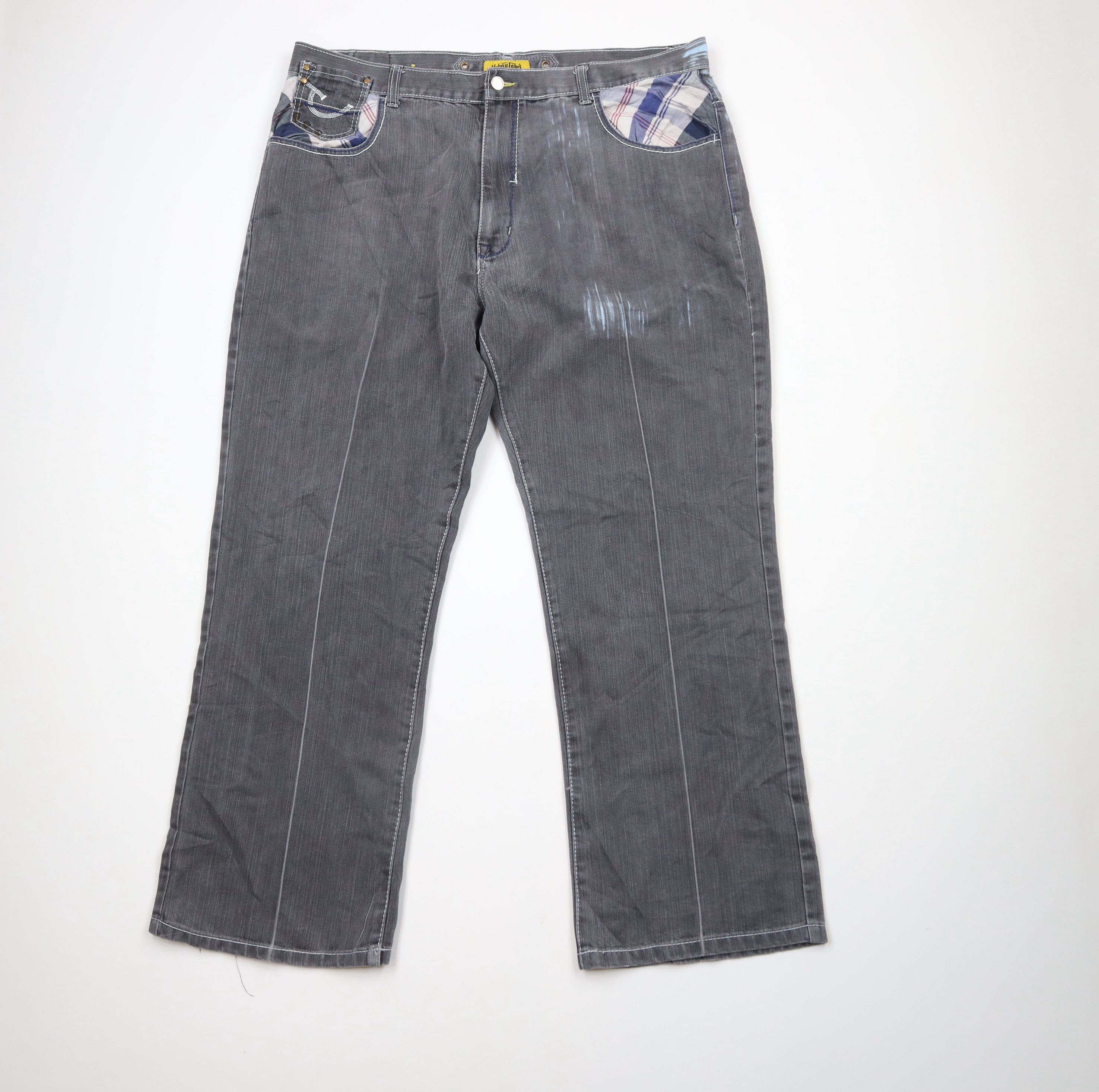 Vintage Vintage Y2K Streetwear Baggy Fit Wide Leg Denim Jeans Size US 40 / EU 56 - 1 Thumbnail
