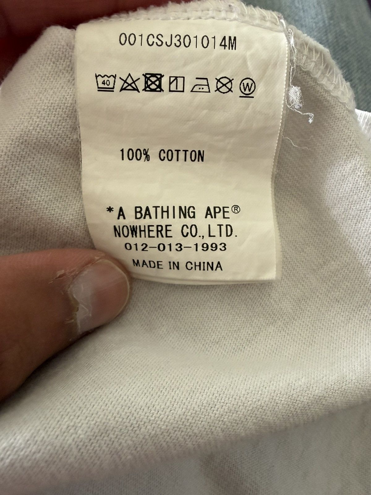 Bape Bape japanese culture tee Size US L / EU 52-54 / 3 - 7 Thumbnail
