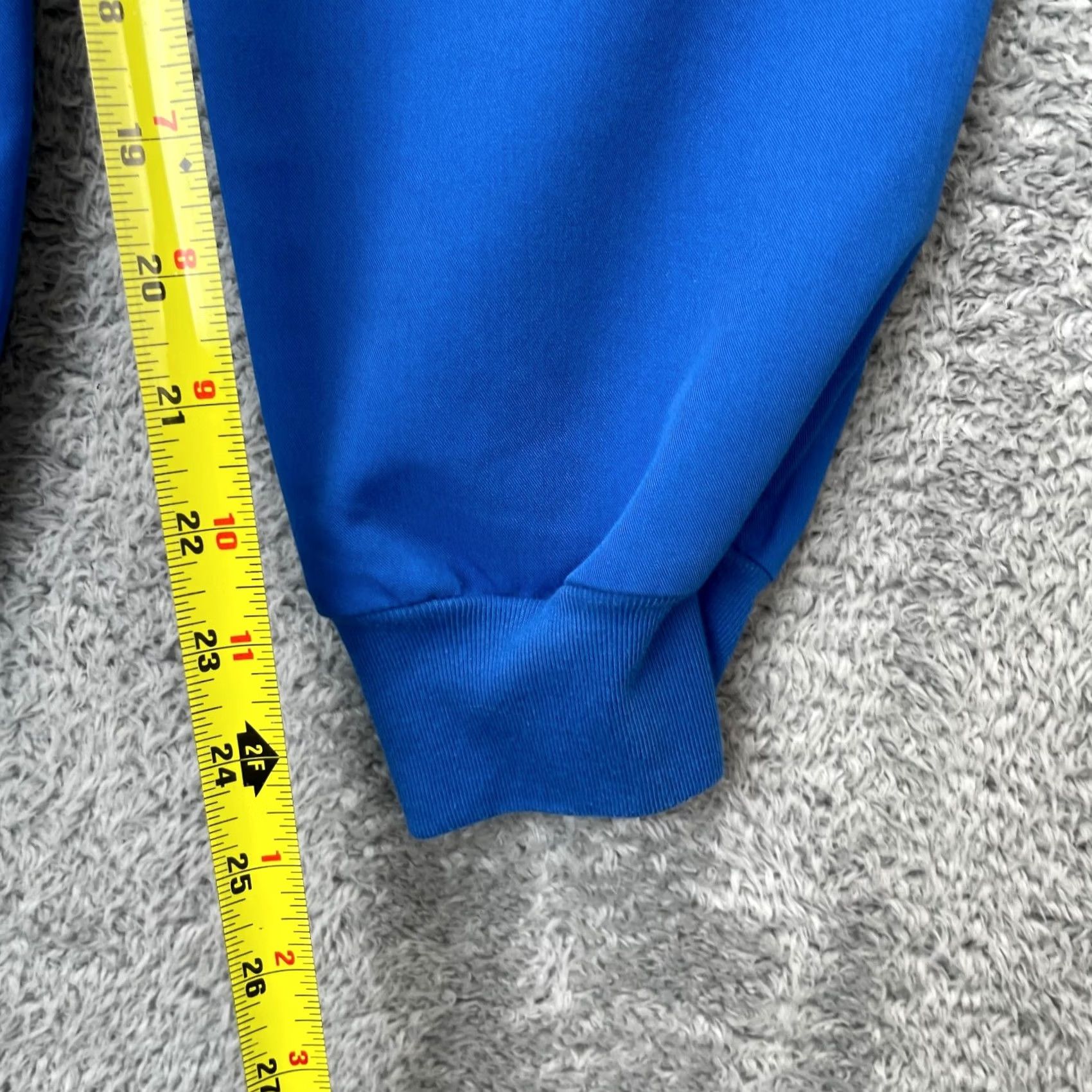Vintage FIGS Pants Womens Small Blue Jogger High Waist Scrub Tapered Leg Stretch Zamora Size 28" / US 6 / IT 42 - 6 Thumbnail