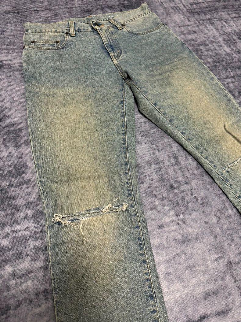 Saint Laurent Paris saint laurent paris16 SS yellow mud sit old tassel knife cu Size US 29 - 3 Thumbnail