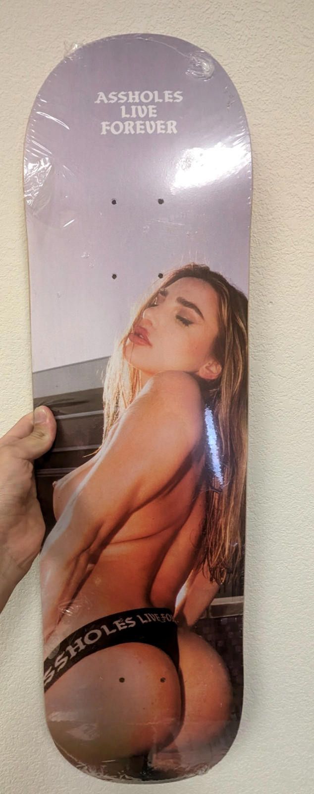 Other A$$holes Live Forever - Skateboard 8.0in Deck Linda Finegold Size ONE SIZE - 2 Thumbnail