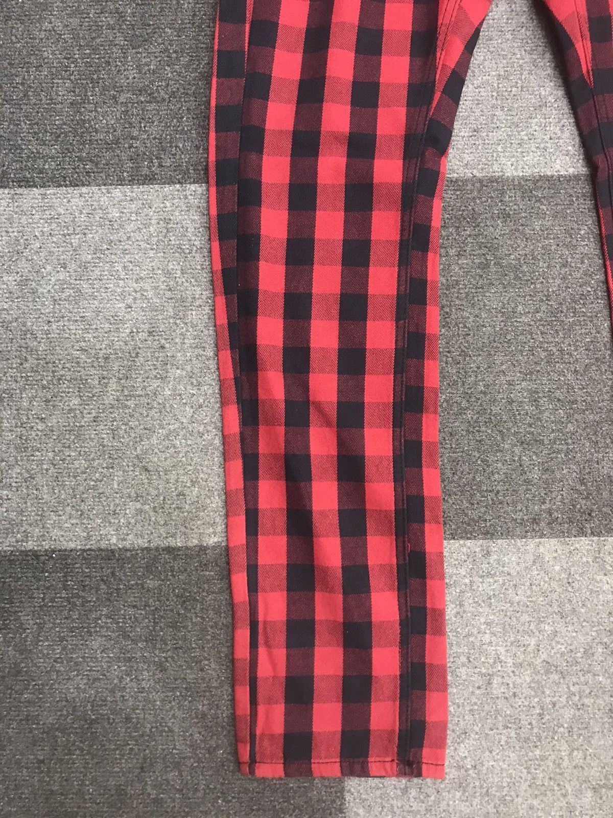 Japanese Brand J honey Plaid Slim Fit Pant Size 32" / US 10 / IT 46 - 5 Thumbnail
