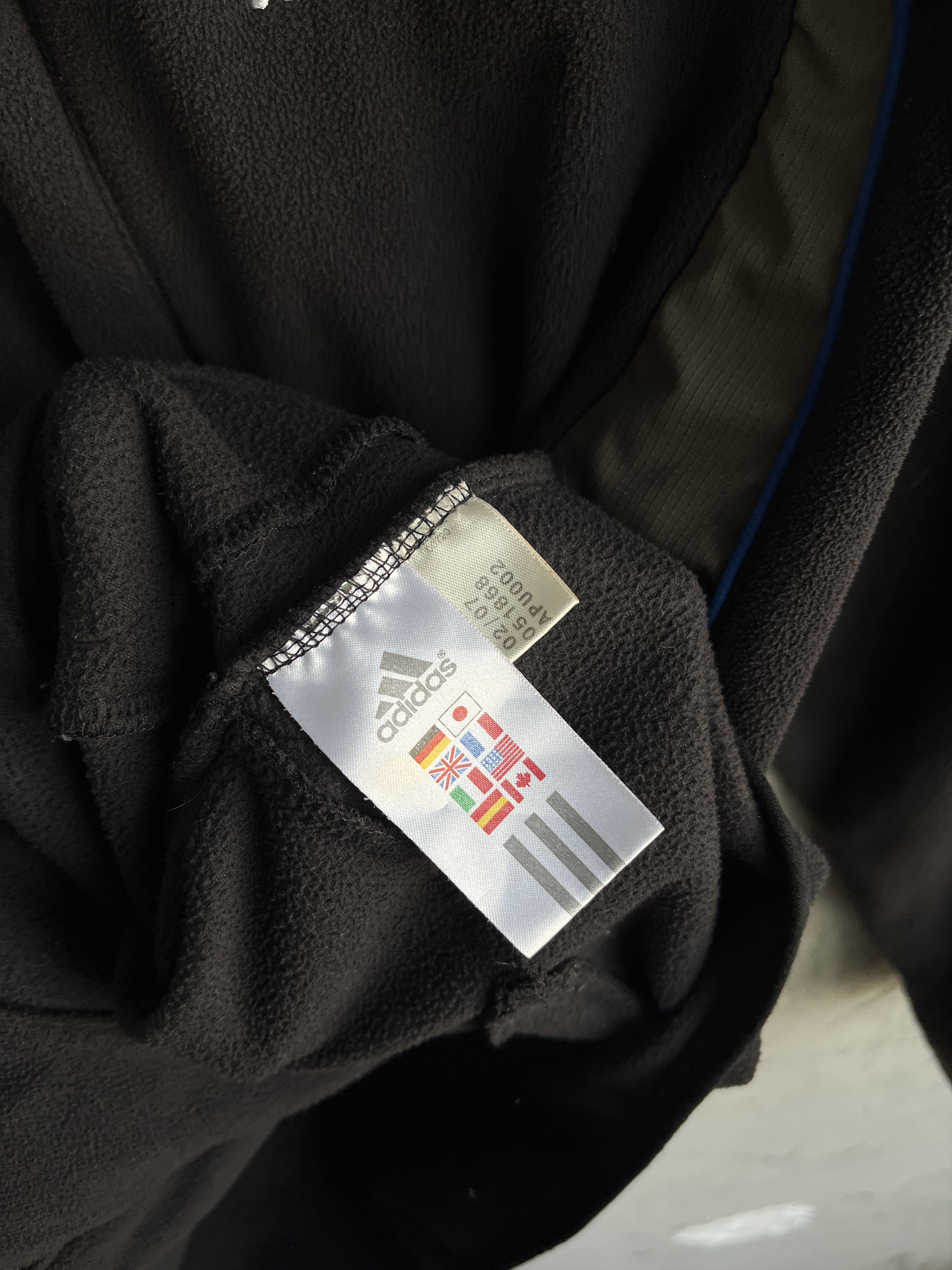 Adidas × All Blacks × Vintage Vintage 2007 Adidas All Balck Rugby training wear Zip fleece Size US S / EU 44-46 / 1 - 6 Thumbnail