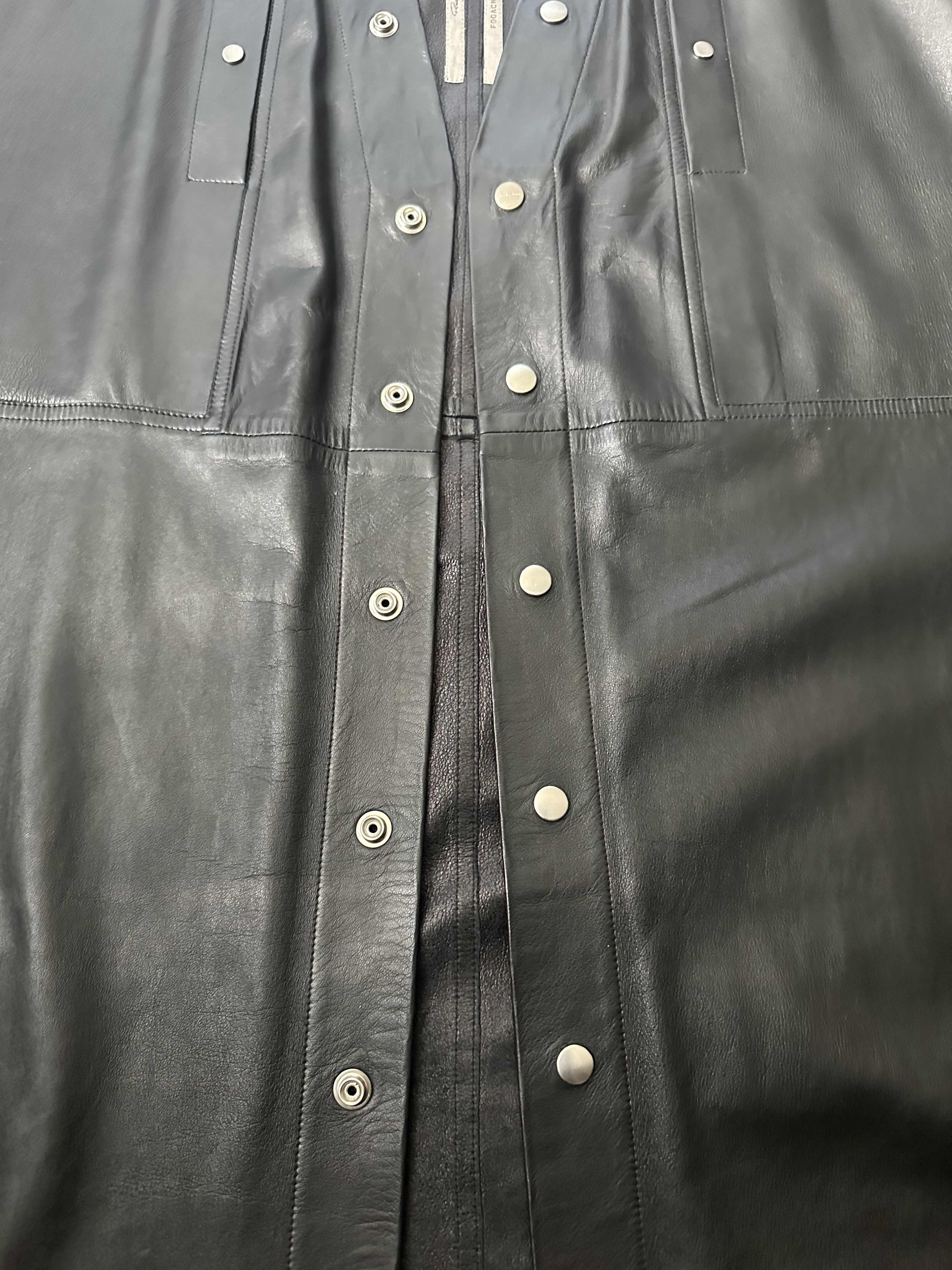 Rick Owens Rick Owens Fogachine SS22 Fogpocket Magnum Lambskin Size US XL / EU 56 / 4 - 8 Thumbnail