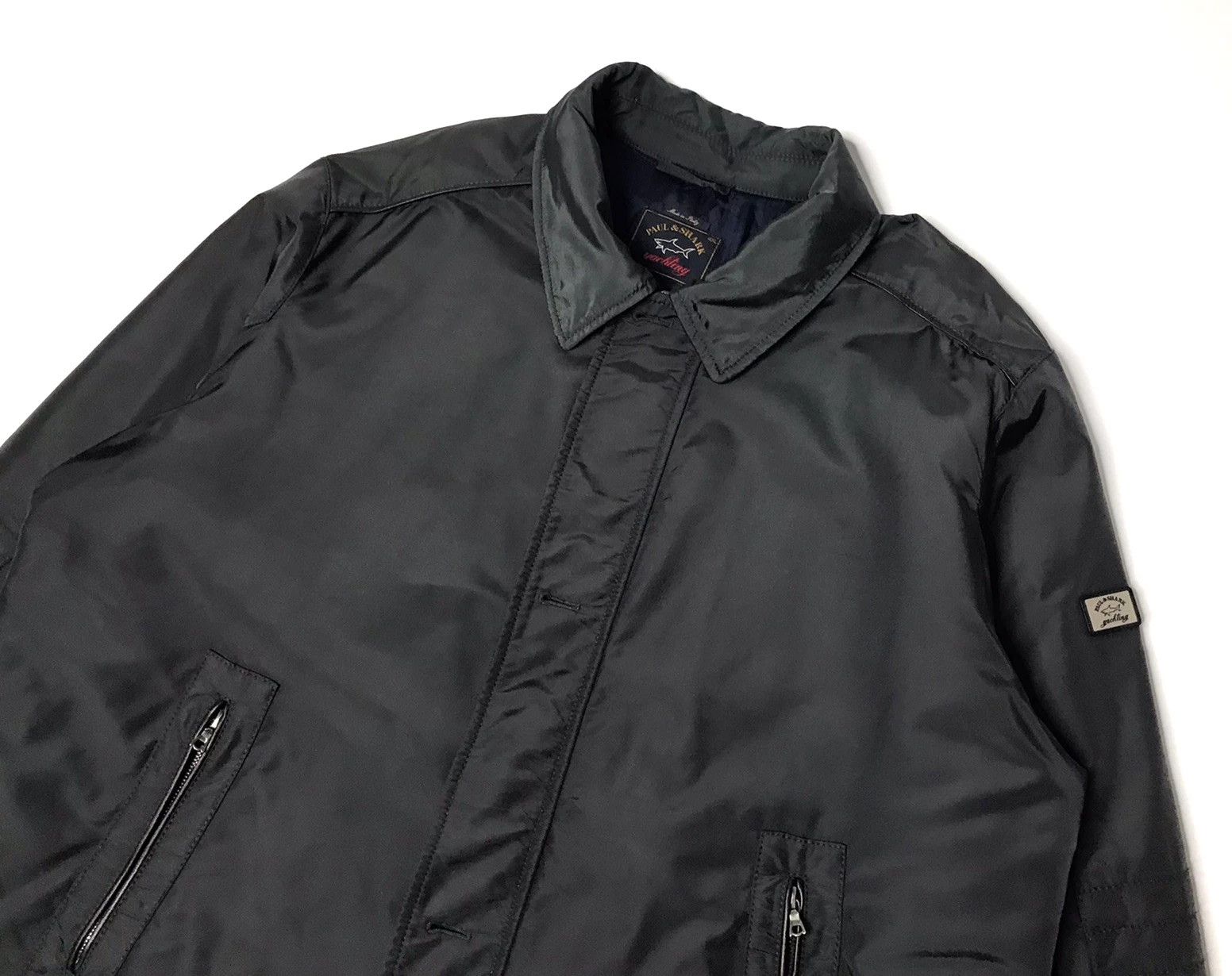 Paul & Shark Paul Shark Nylon Zip Jacket Men’s 4XL Black Size US XXL / EU 58 / 5 - 4 Thumbnail
