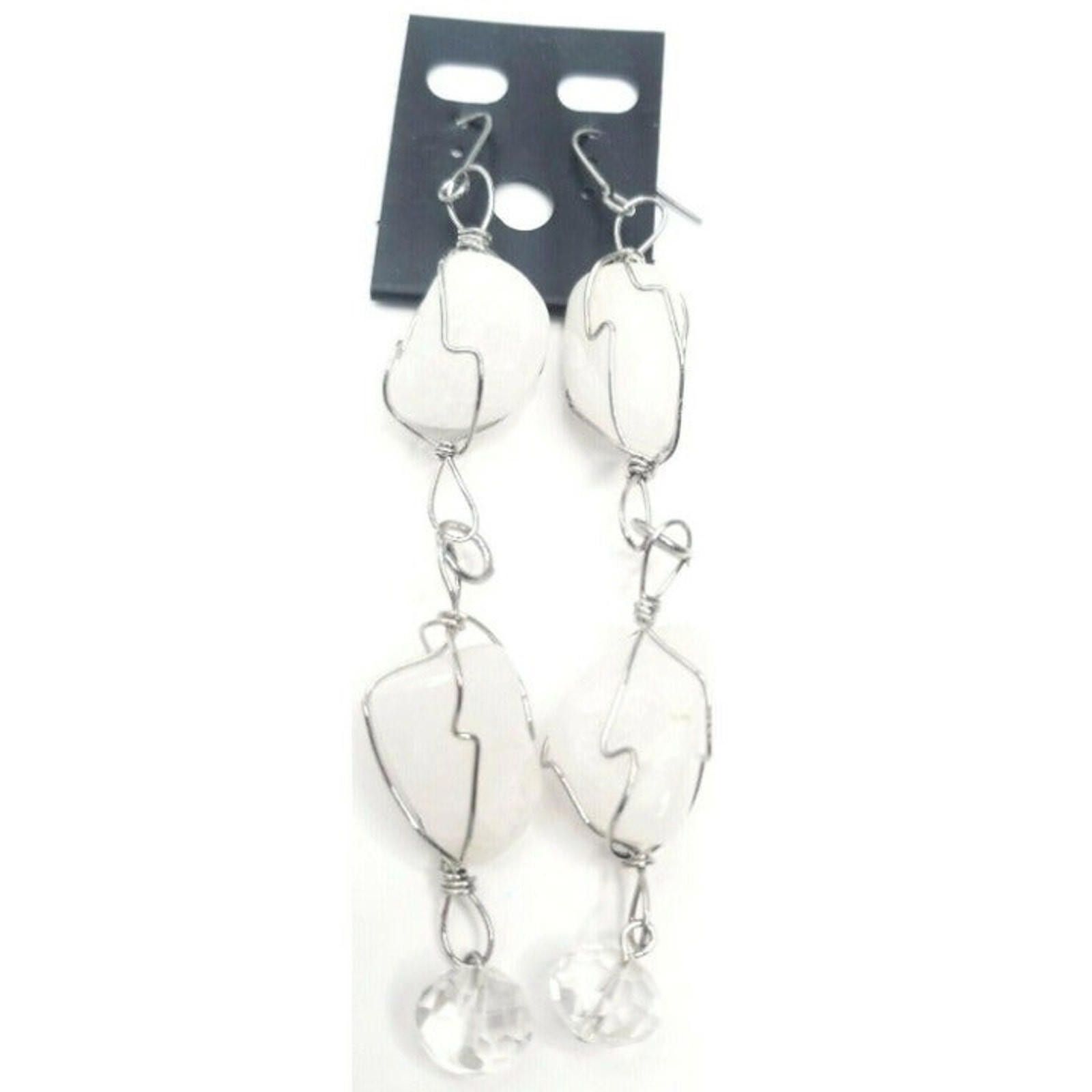 The Unbranded Brand Earrings Ladies Womens Fashion Jewelry Dangly Pierced Hook S Size ONE SIZE - 1 Thumbnail