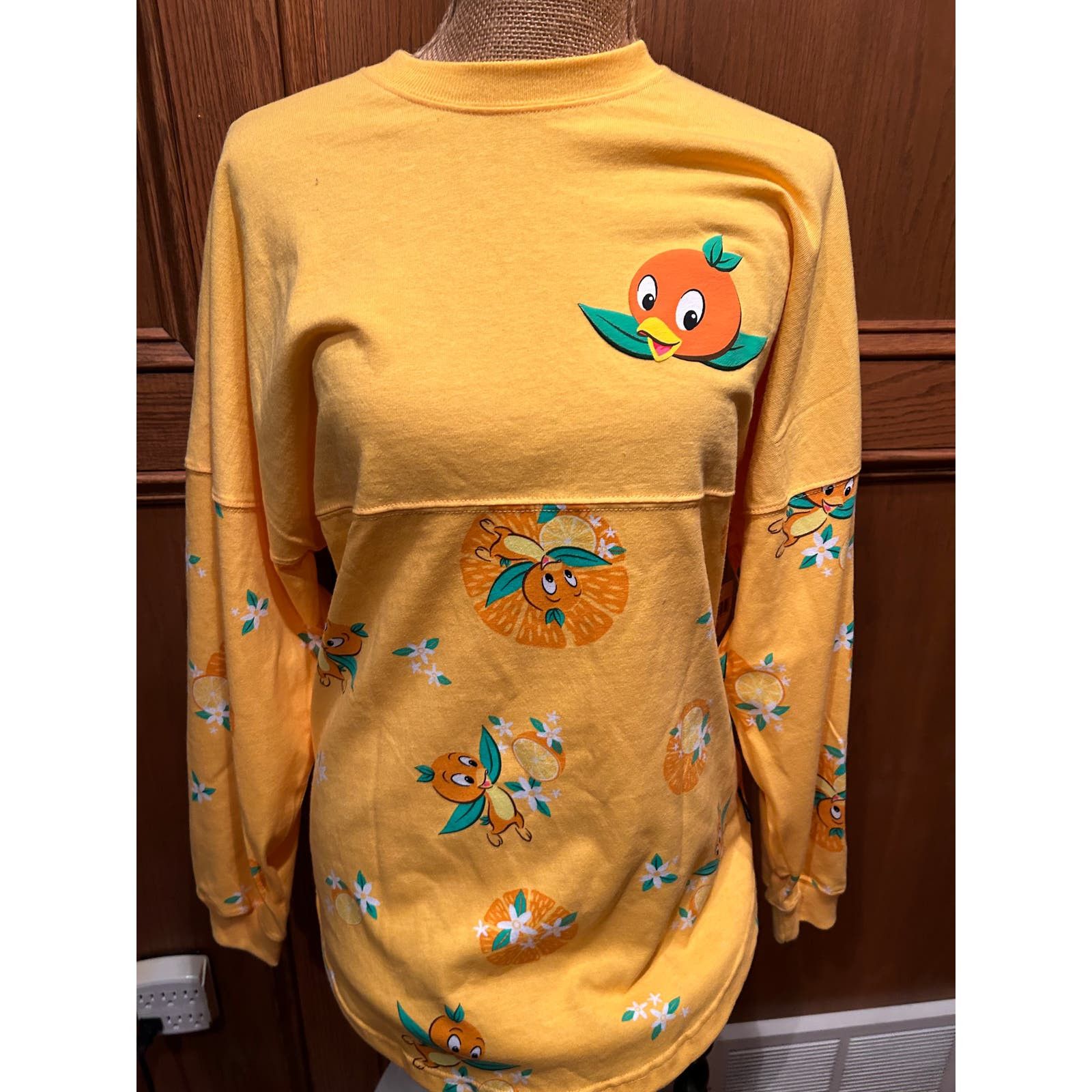 Disney 2022 Epcot Flower Garden Festival Orange Bird Spirit Jersey Size US S / EU 44-46 / 1 - 1 Thumbnail