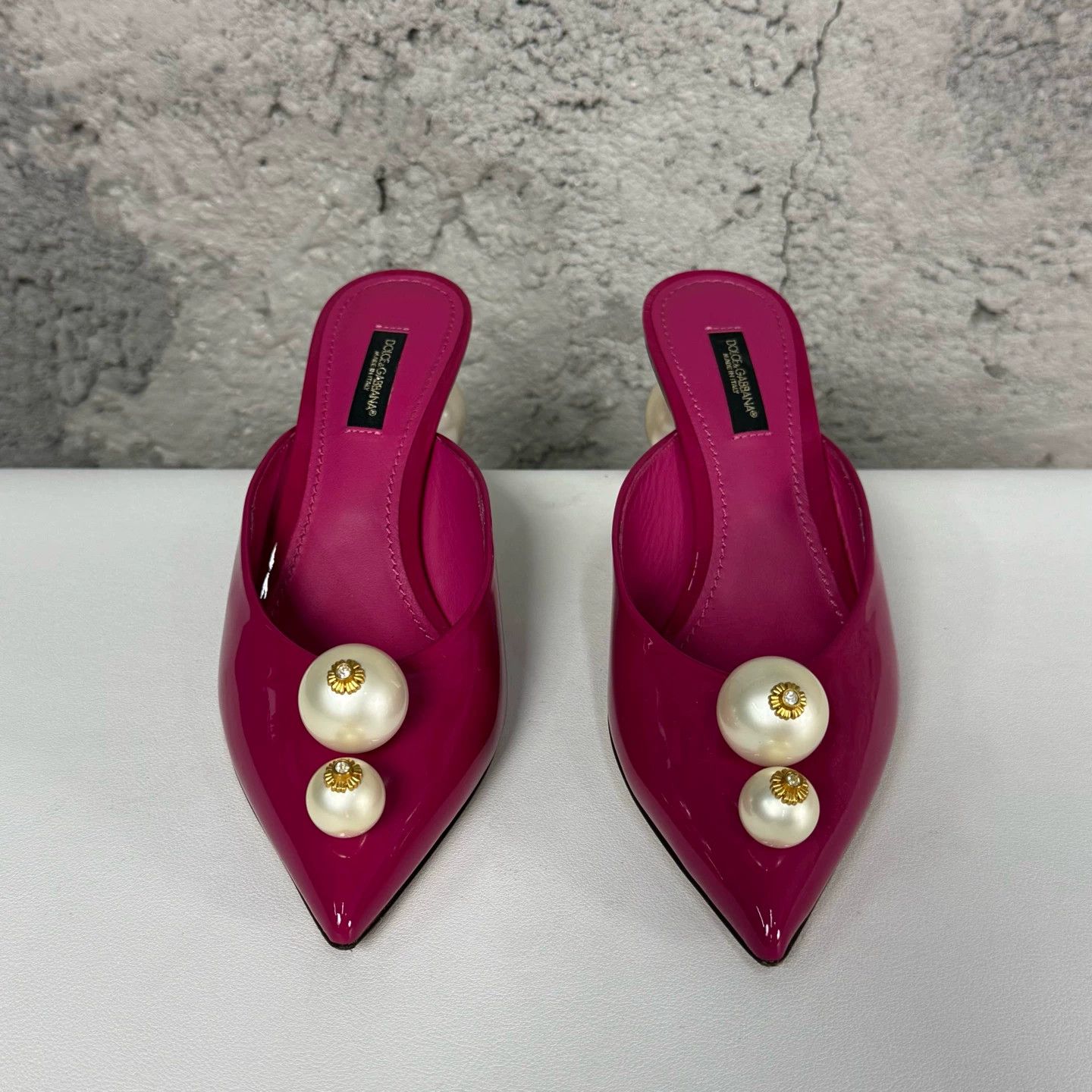 Dolce & Gabbana Dolce & Gabbana Pearl Heeled Sandals Women's 37 99 New Size US 6.5 / IT 36.5 - 7 Thumbnail
