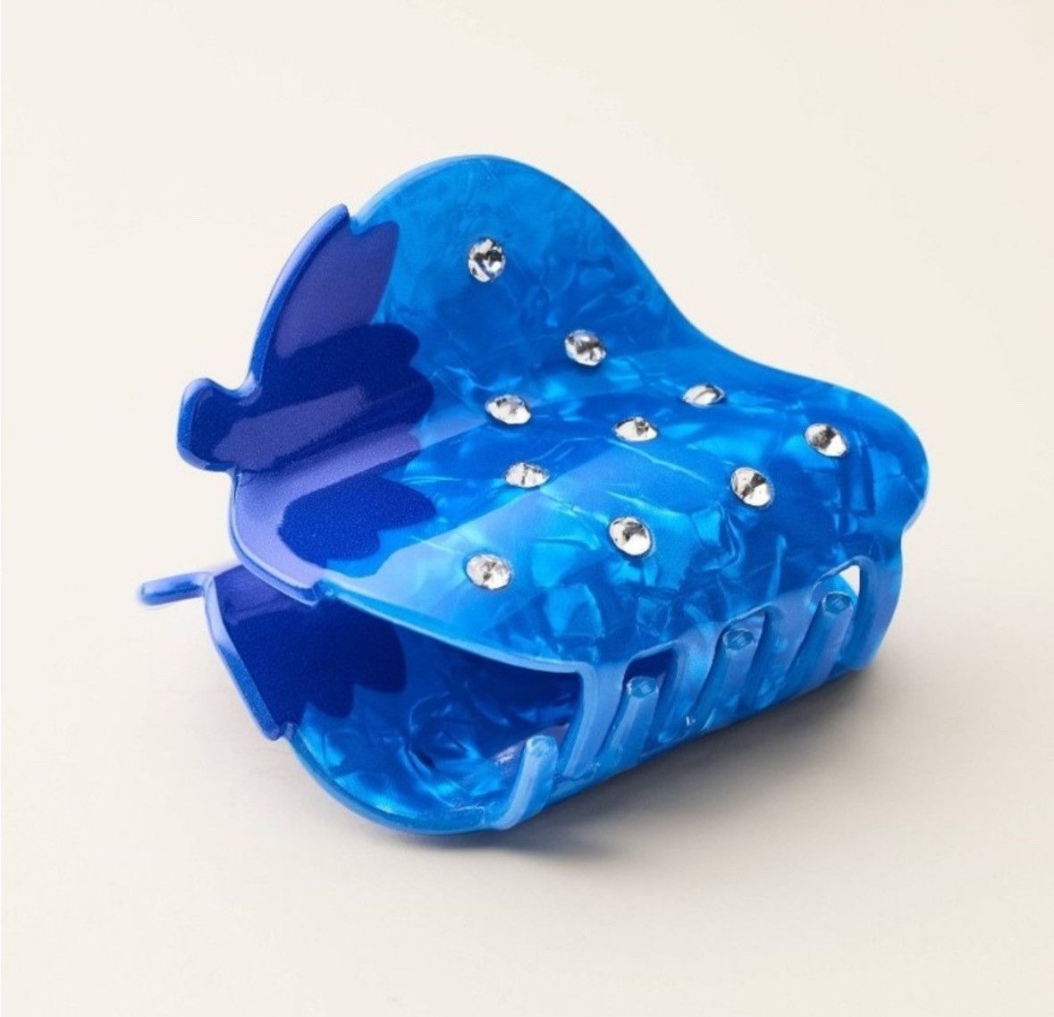 Kate Spade Kate Spade Blue Strawberry Hair Clip with Rhinestones Size ONE SIZE - 2 Thumbnail