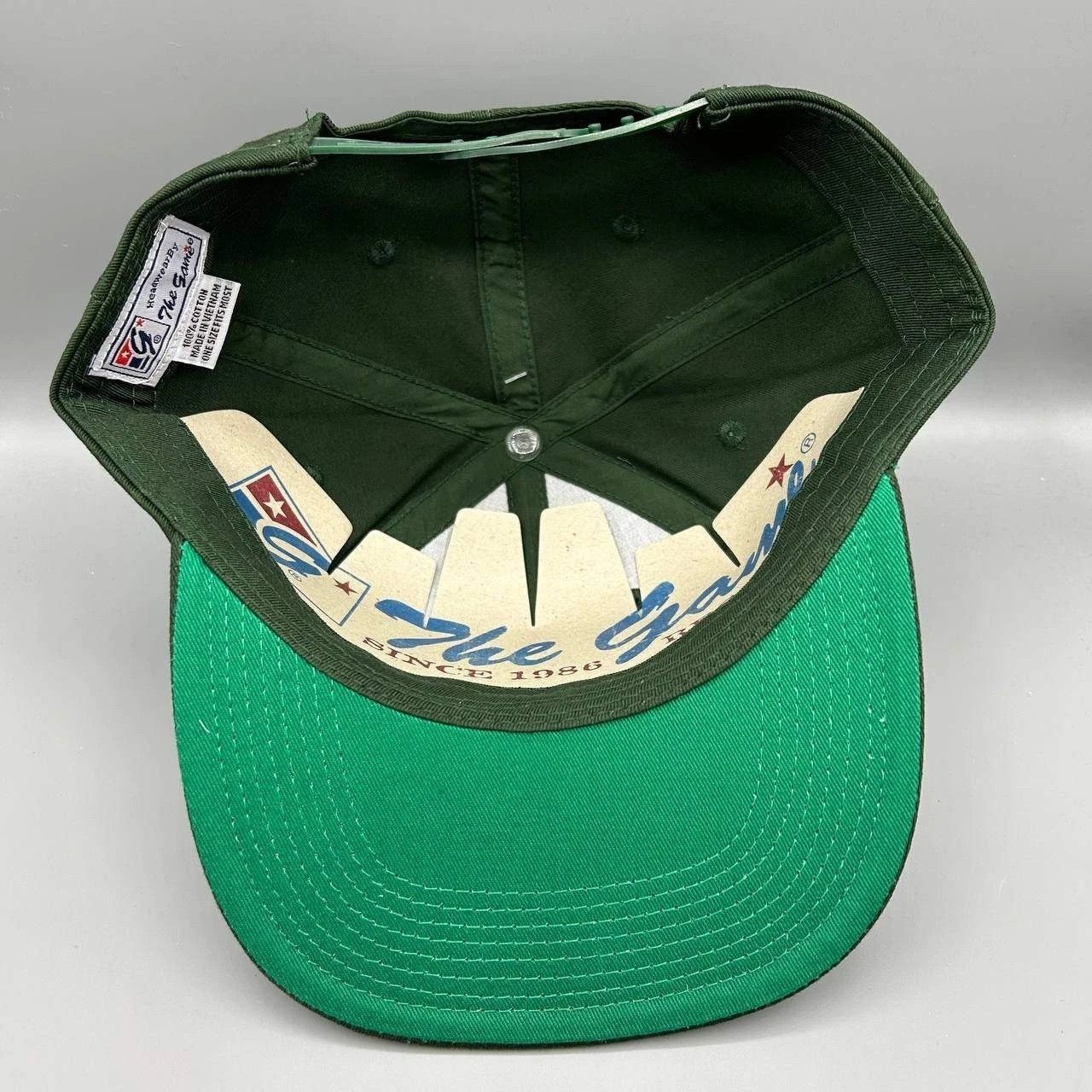The Game Vintage Michigan State Spartans Hat Men NCAA Snap Back Size ONE SIZE - 2 Thumbnail