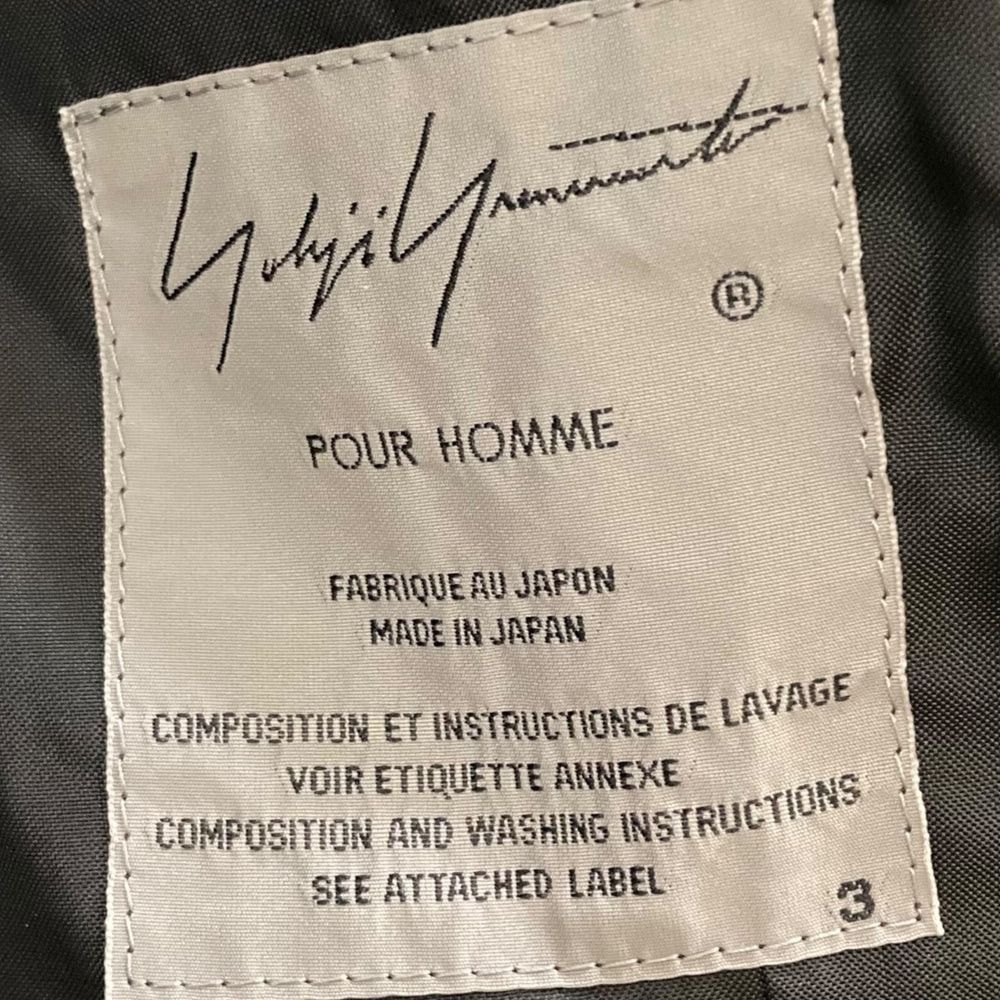 Yohji Yamamoto Yohji Yamamoto pour homme // Selvedge flap jacket Size US L / EU 52-54 / 3 - 8 Thumbnail