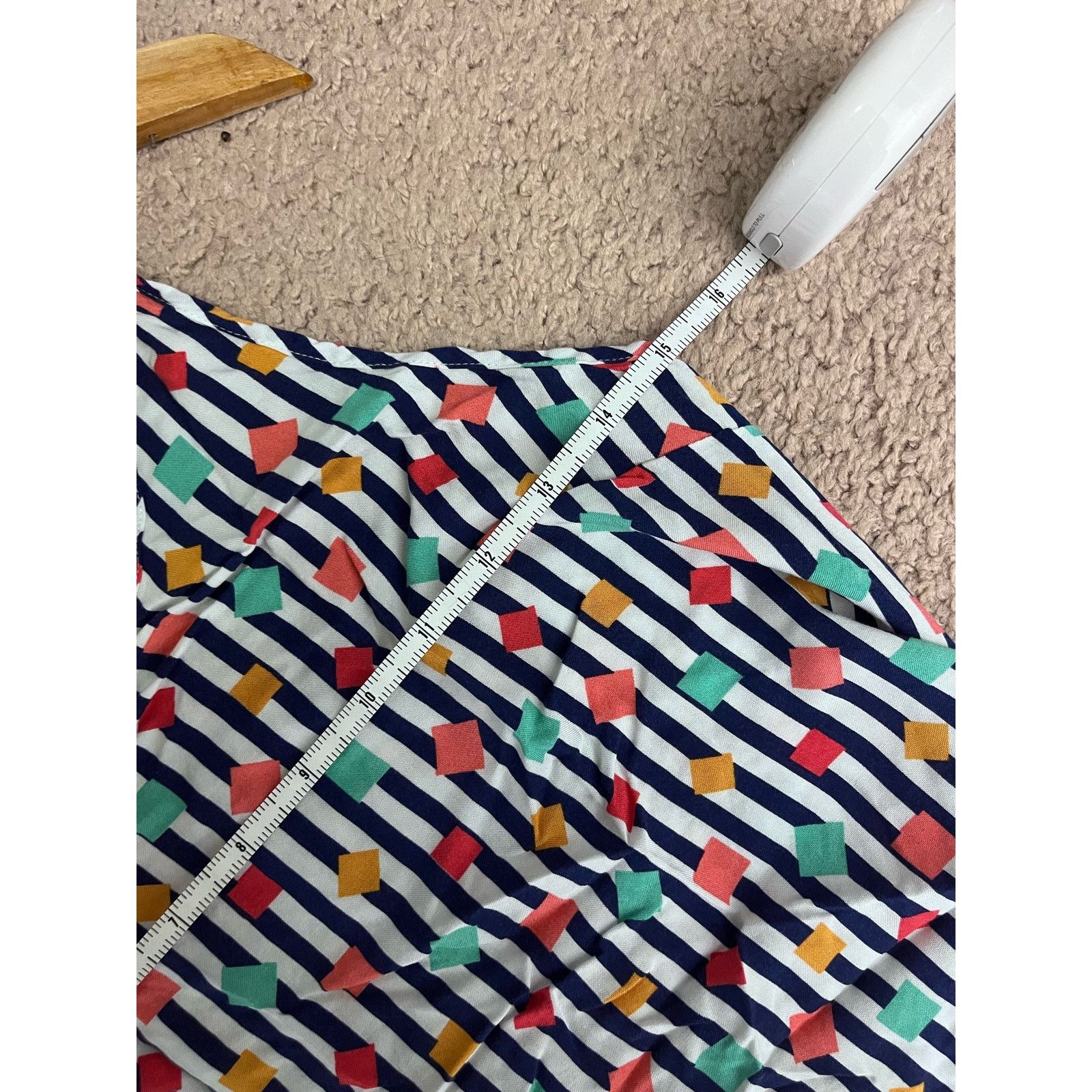 Vintage Women's Vintage ModCloth Confetti Tank Top L Size L / US 10 / IT 46 - 5 Thumbnail