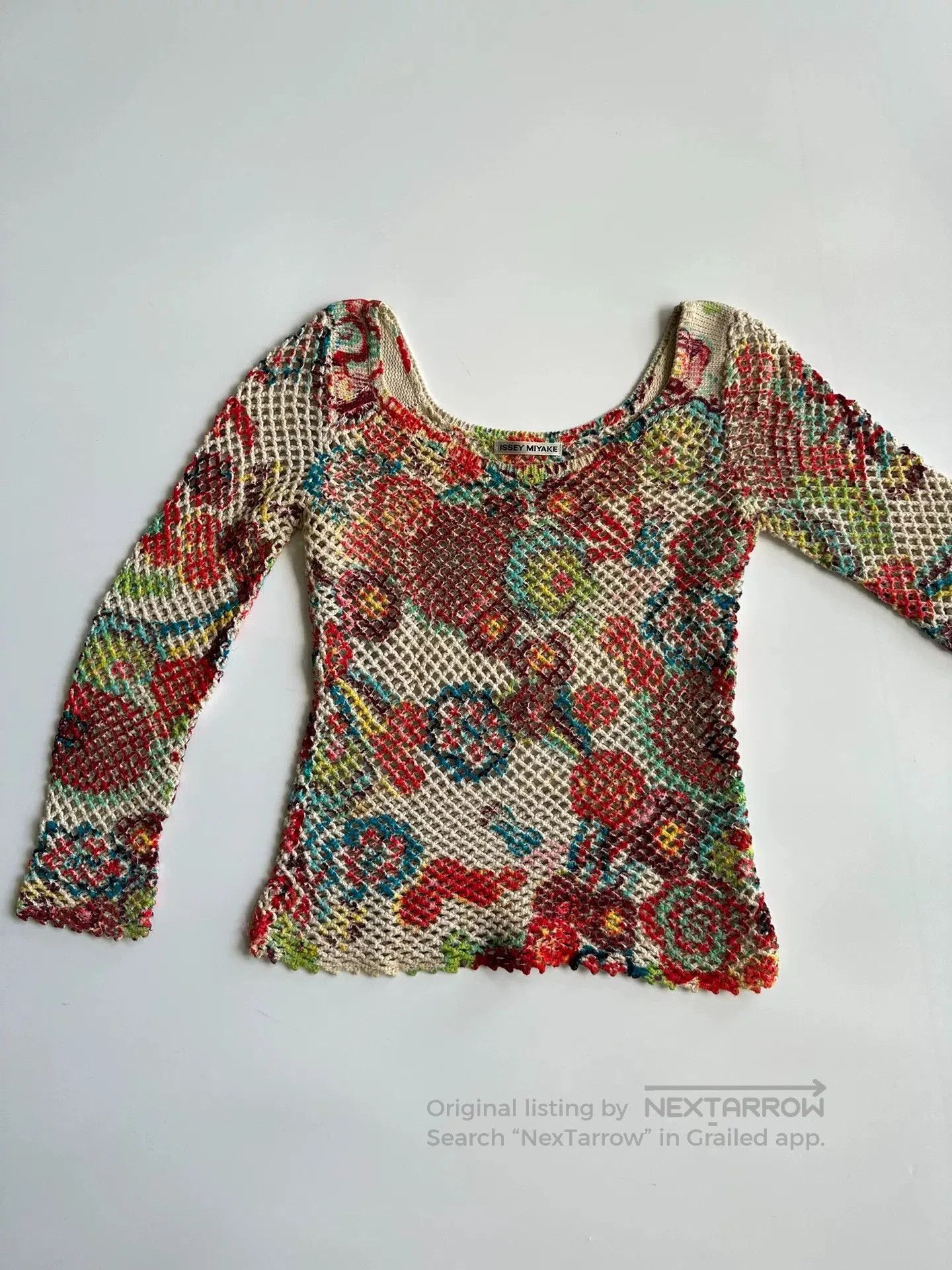 Issey Miyake Issey Miyake Colorful Knit Sweater. Size S / US 4 / IT 40 - 4 Thumbnail
