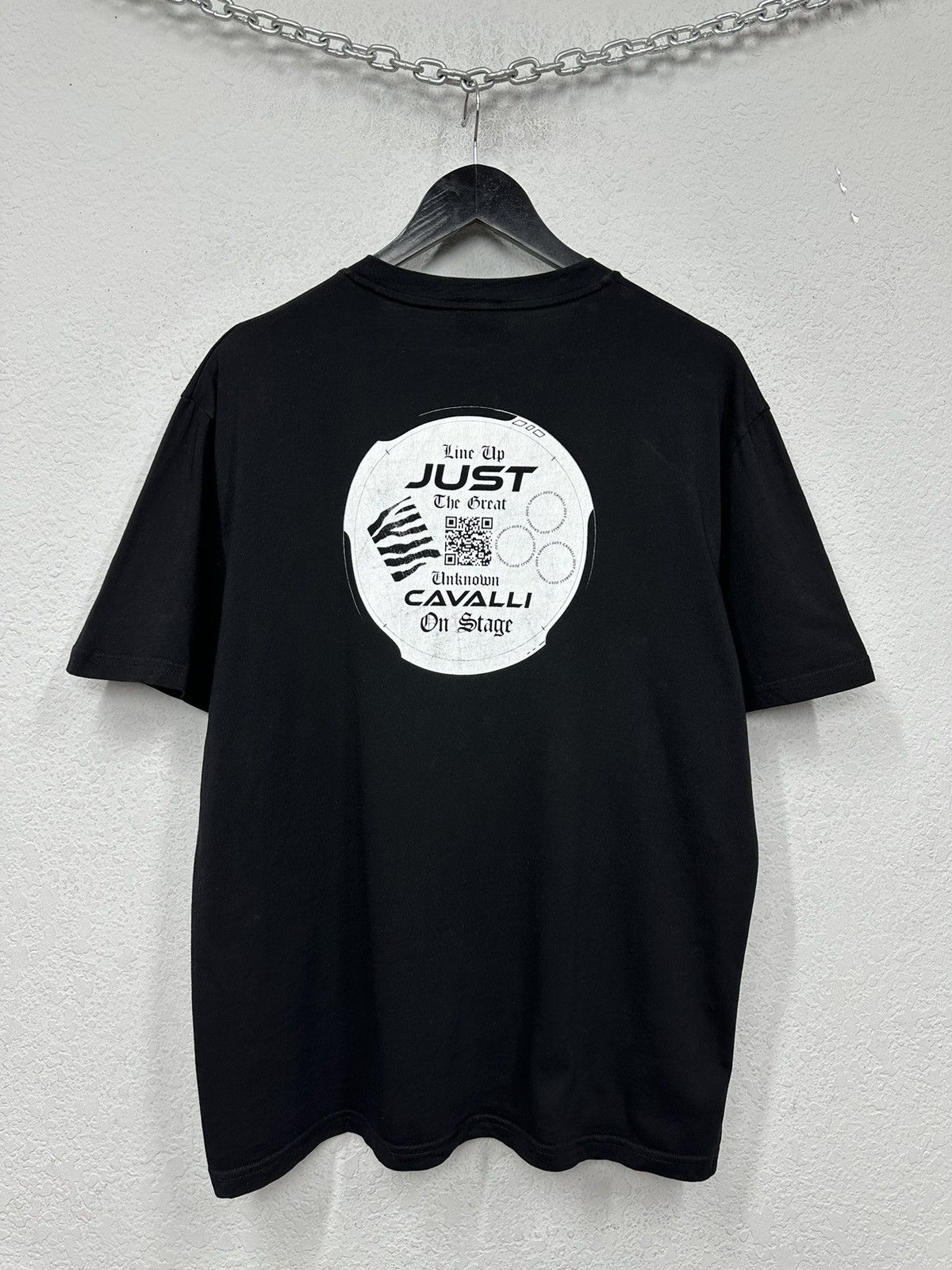 Just Cavalli Vintage Black Snakes 🐍 Just Cavalli Luxury T-shirt Size US S / EU 44-46 / 1 - 8 Thumbnail