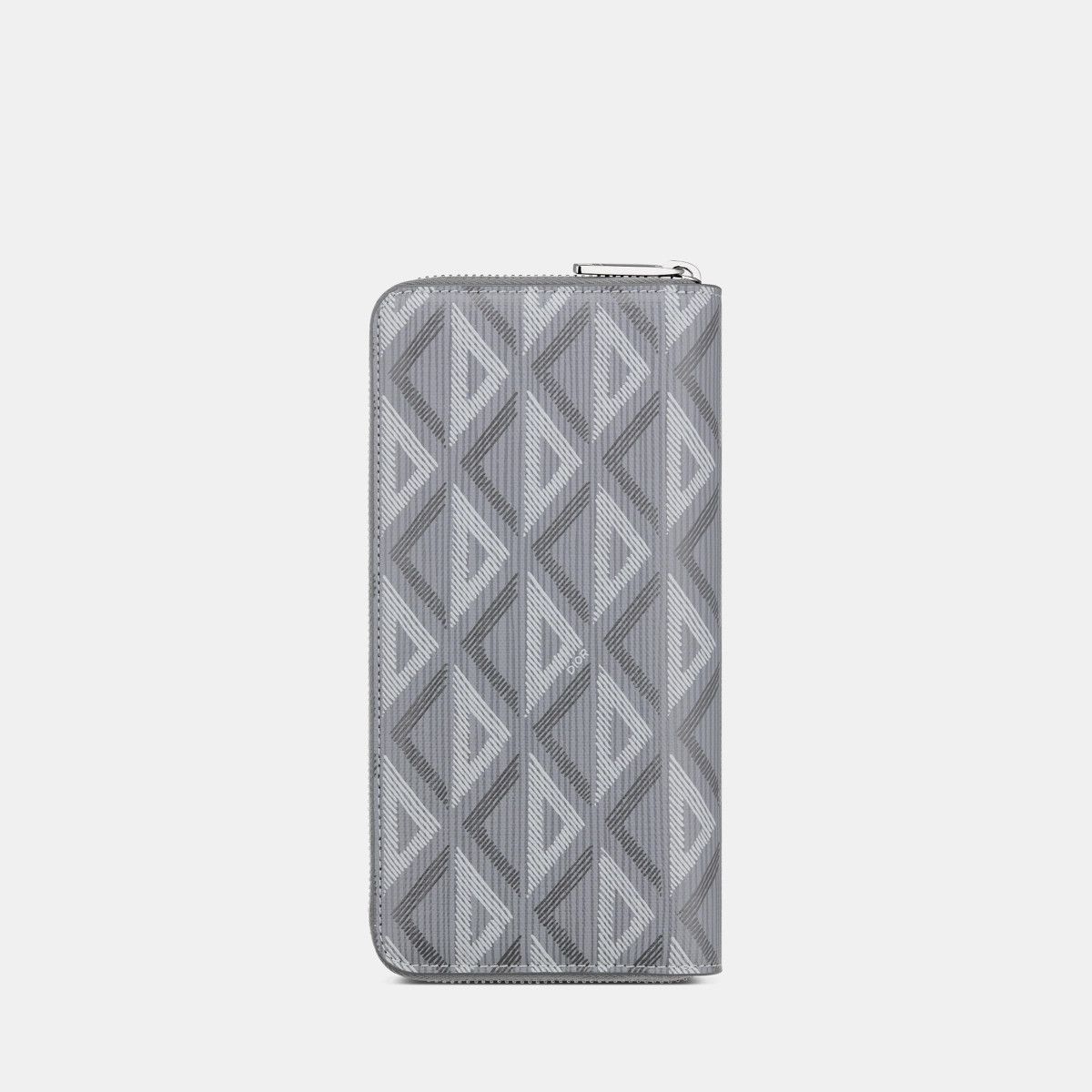 Dior o1bcso1str0226 Size :OS/Vertical Long Zipped Wallet in Grey Size ONE SIZE - 4 Thumbnail