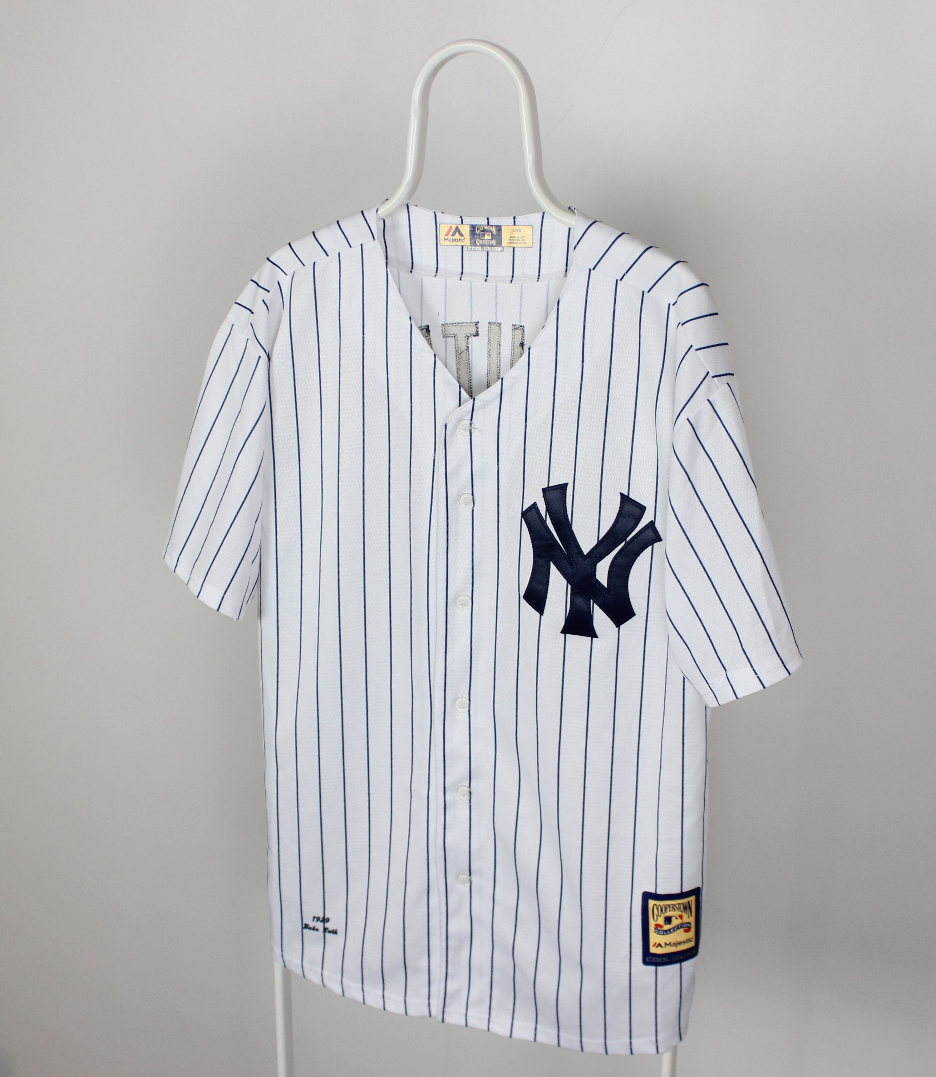 Majestic Majestic new york ruth 75 year L men babe baseball Size US L / EU 52-54 / 3 - 1 Thumbnail