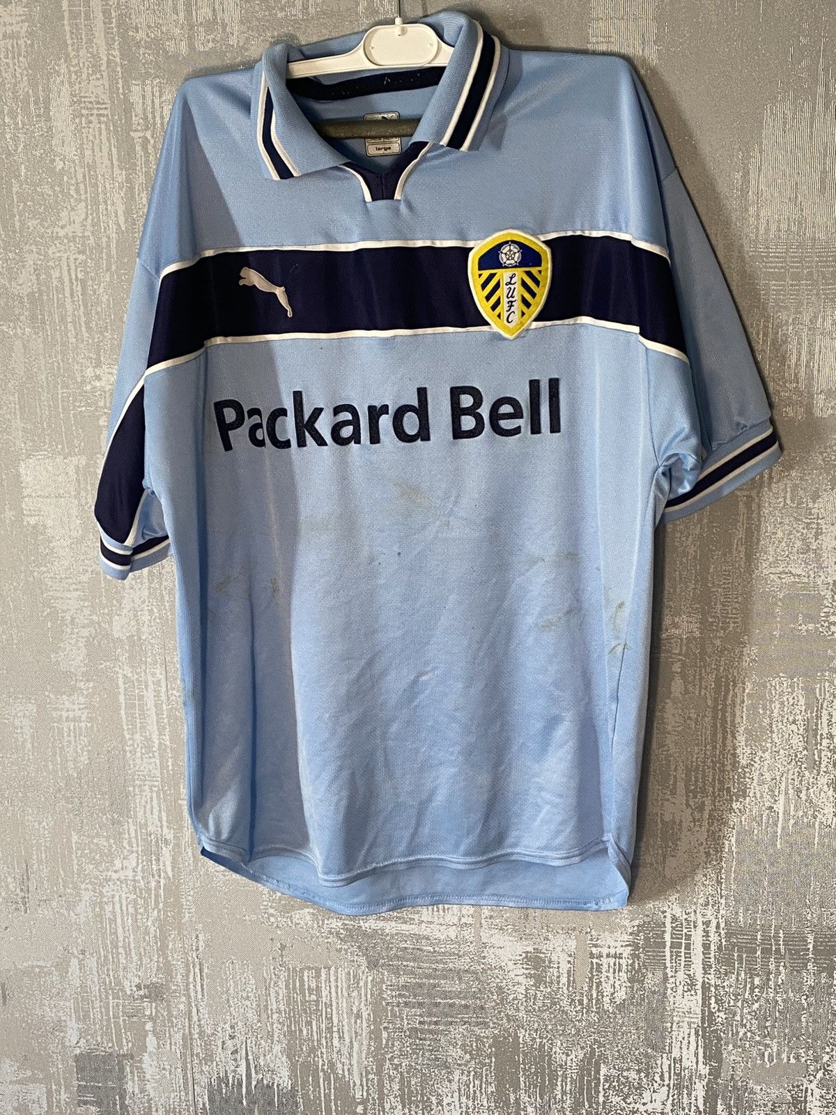 Puma Leeds United Puma Soccer Jersey 1998 Away Football Shirt Kit Size US L / EU 52-54 / 3 - 1 Thumbnail