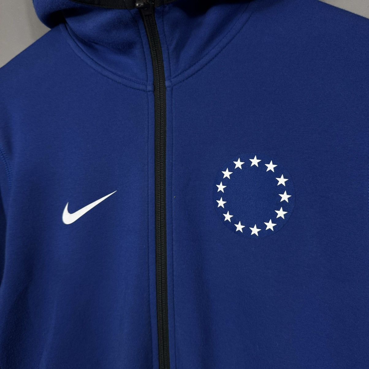 NBA × Nike Nike Dri Fit Philadelphia 76ers Showtime NBA Zip up Jacket Size XL / US 12-14 / IT 48-50 - 4 Thumbnail
