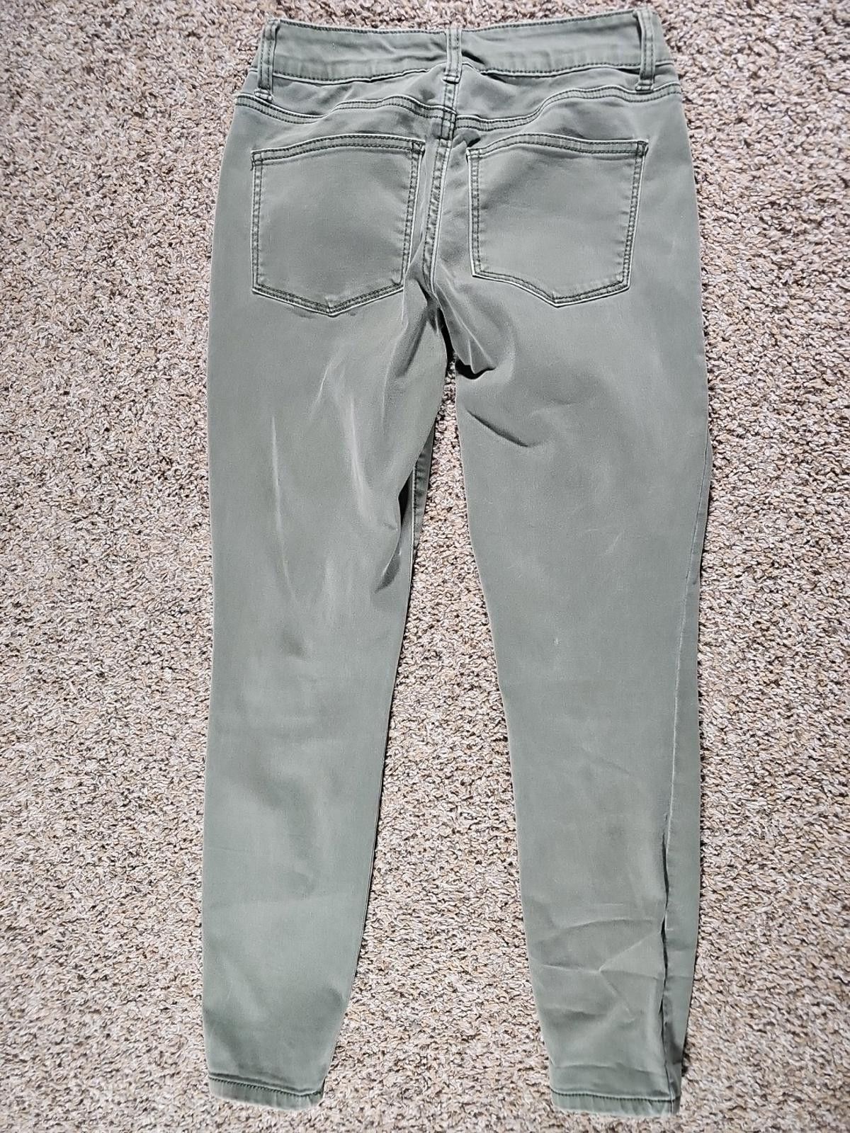 Other Maurices XS/S Green Stretch Jeans Size 26" / US 2 / IT 38 - 5 Thumbnail