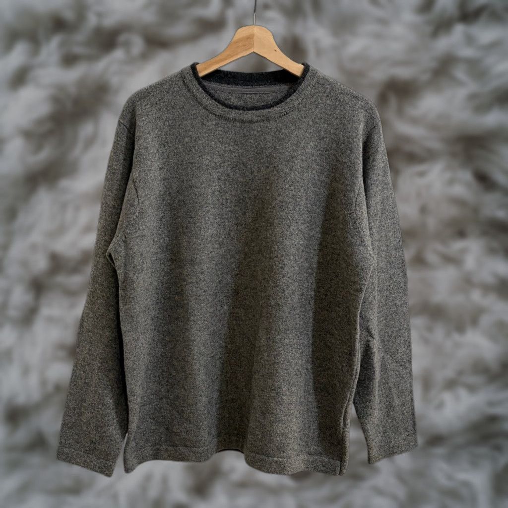 Vintage Woolrich Sweater Mens M Gray Lambswool Pullover Crewneck Knit Shirt Size US M / EU 48-50 / 2 - 1 Thumbnail