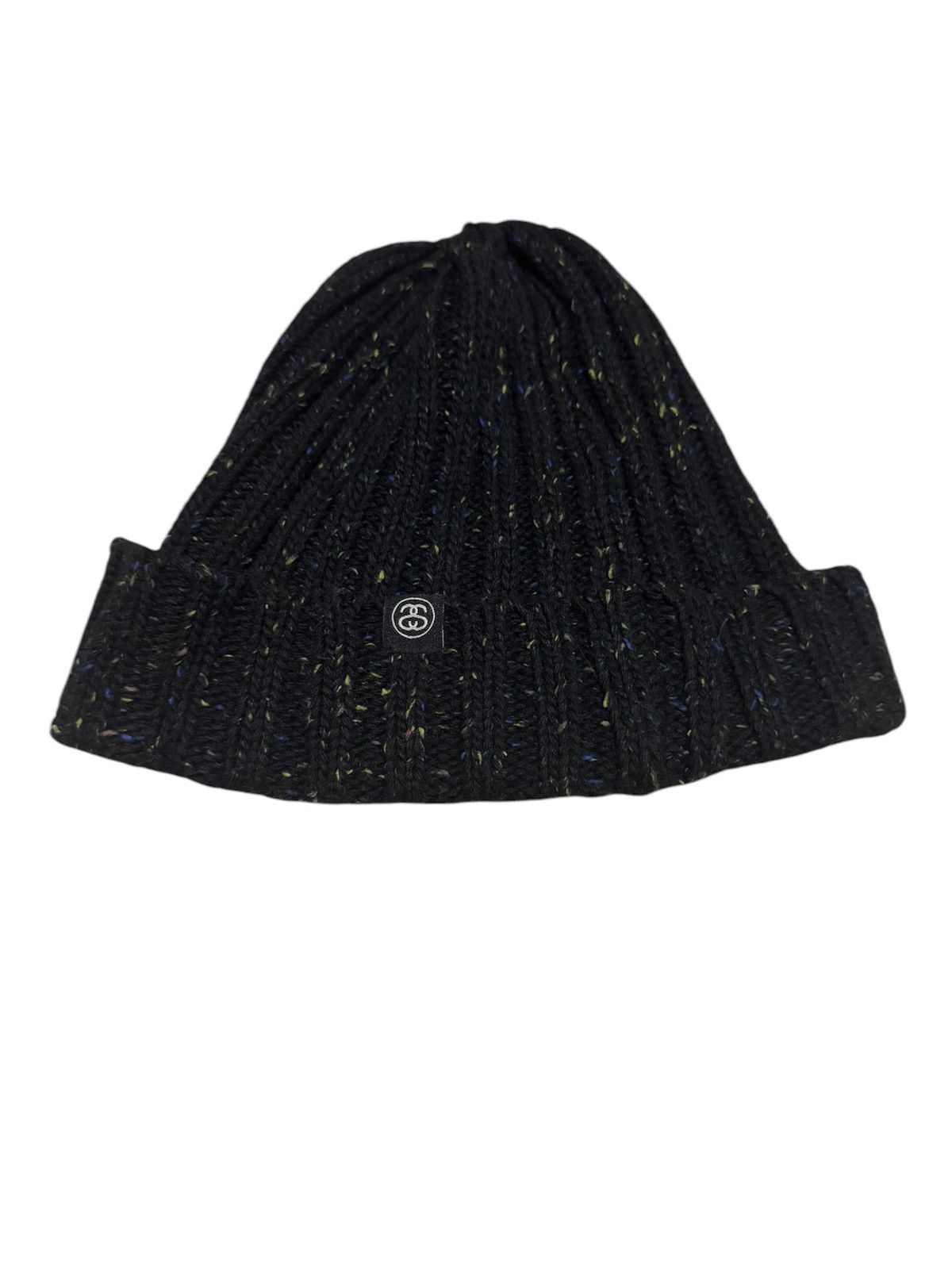 Stussy 🇯🇵 OG Stussy Black Beanie Wool Size ONE SIZE - 1 Thumbnail