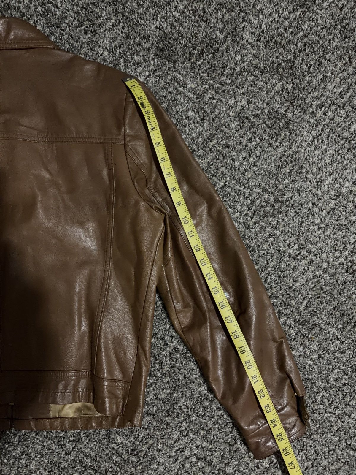 Vintage Vintage Silton California Genuine Brown Leather Jacket Size US S / EU 44-46 / 1 - 8 Thumbnail