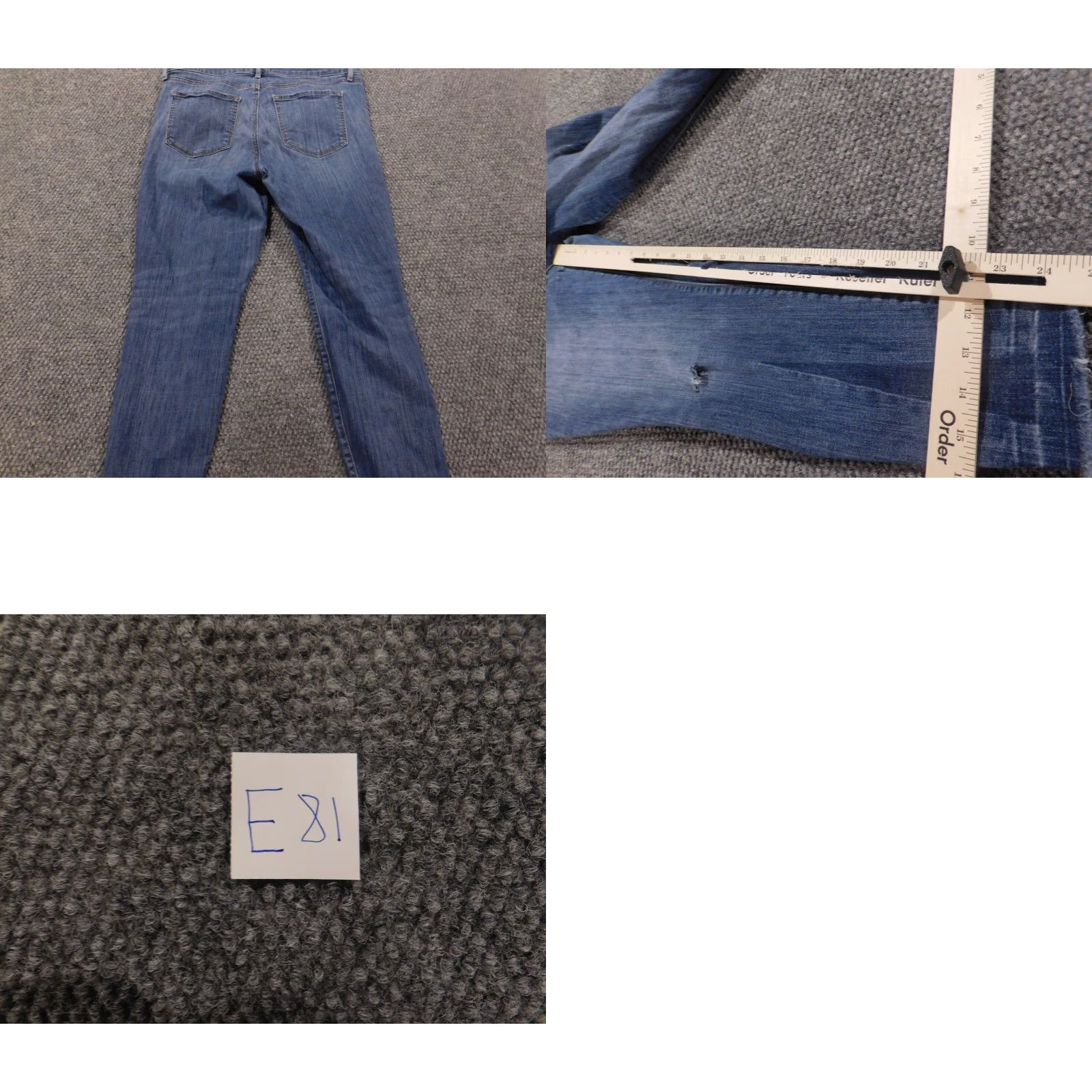 Loft **LOFT Skinny Denim Jeans 12 Women Blue** User: **LOFT Skinny Denim 12 Women's Blue Jeans** Size 34" / US 12 / IT 48 - 8 Thumbnail