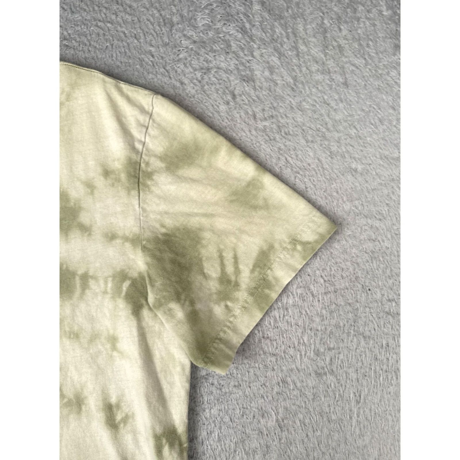 The North Face The North Face Shirt Men M Green Tie Dye Short Sleeve 100% Cotton Crew Neck Size US M / EU 48-50 / 2 - 2 Thumbnail