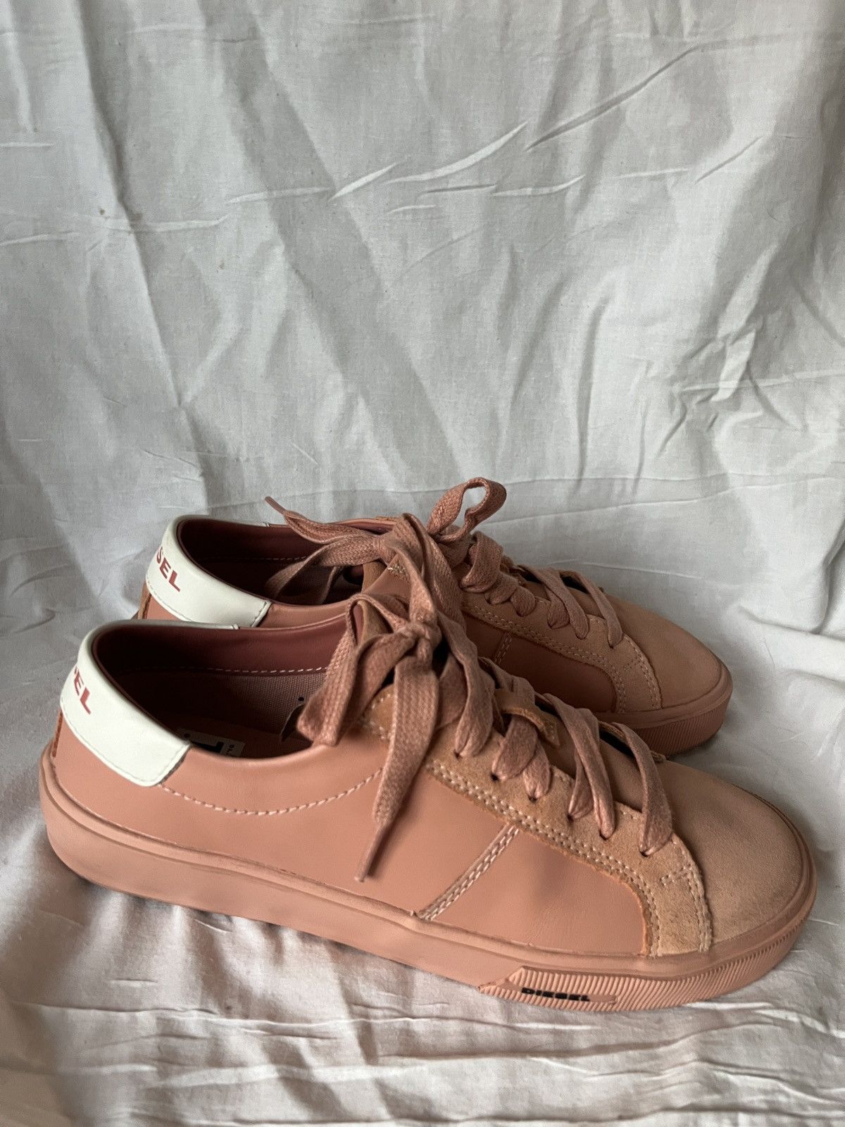 Diesel Diesel pink sneakers Size US 7 / IT 37 - 1 Thumbnail