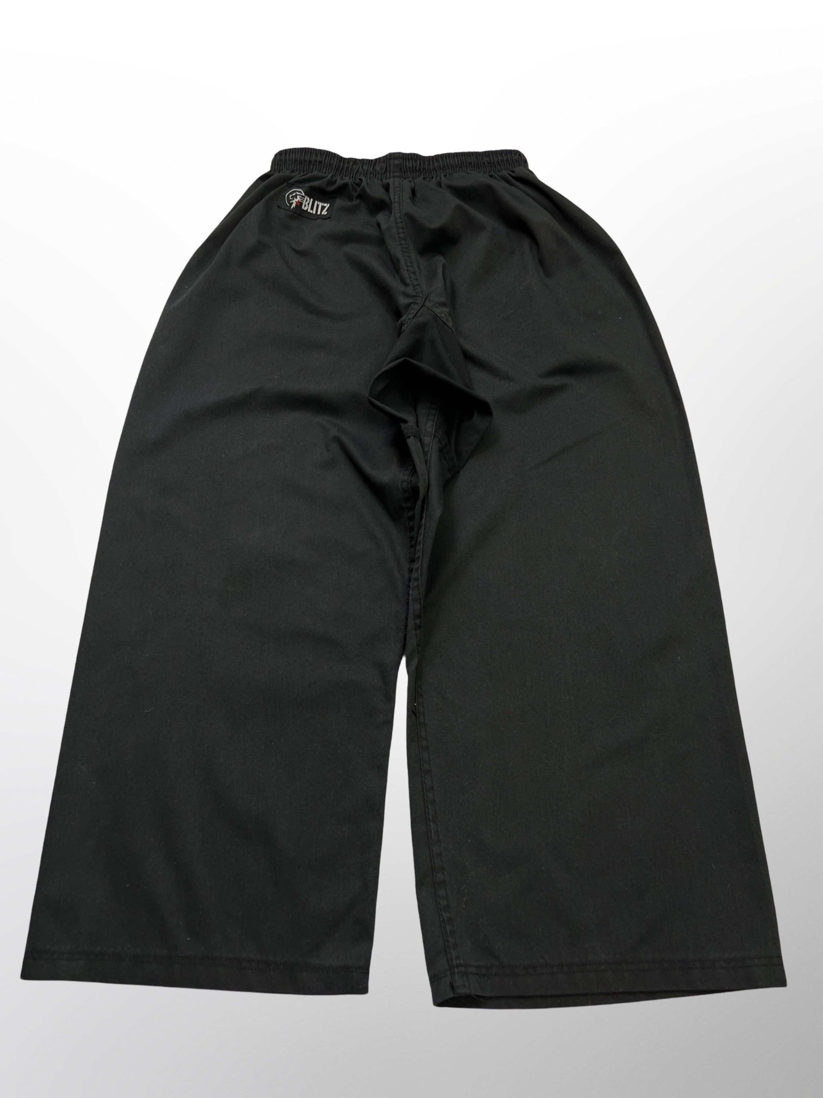 Vintage Wide Cropped Loose Workwear Pants Size US 32 / EU 48 - 1 Thumbnail