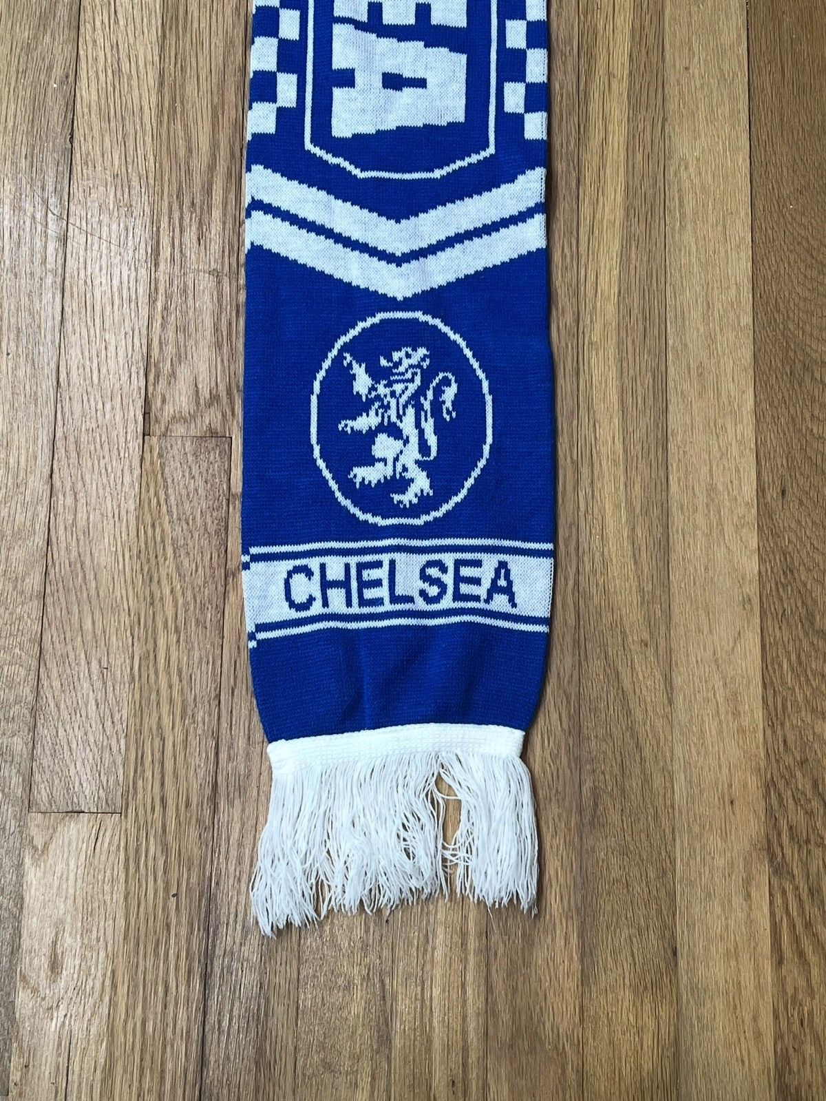 Other Chelsea Football Club Blue White Unbranded Scarf Size ONE SIZE - 3 Thumbnail
