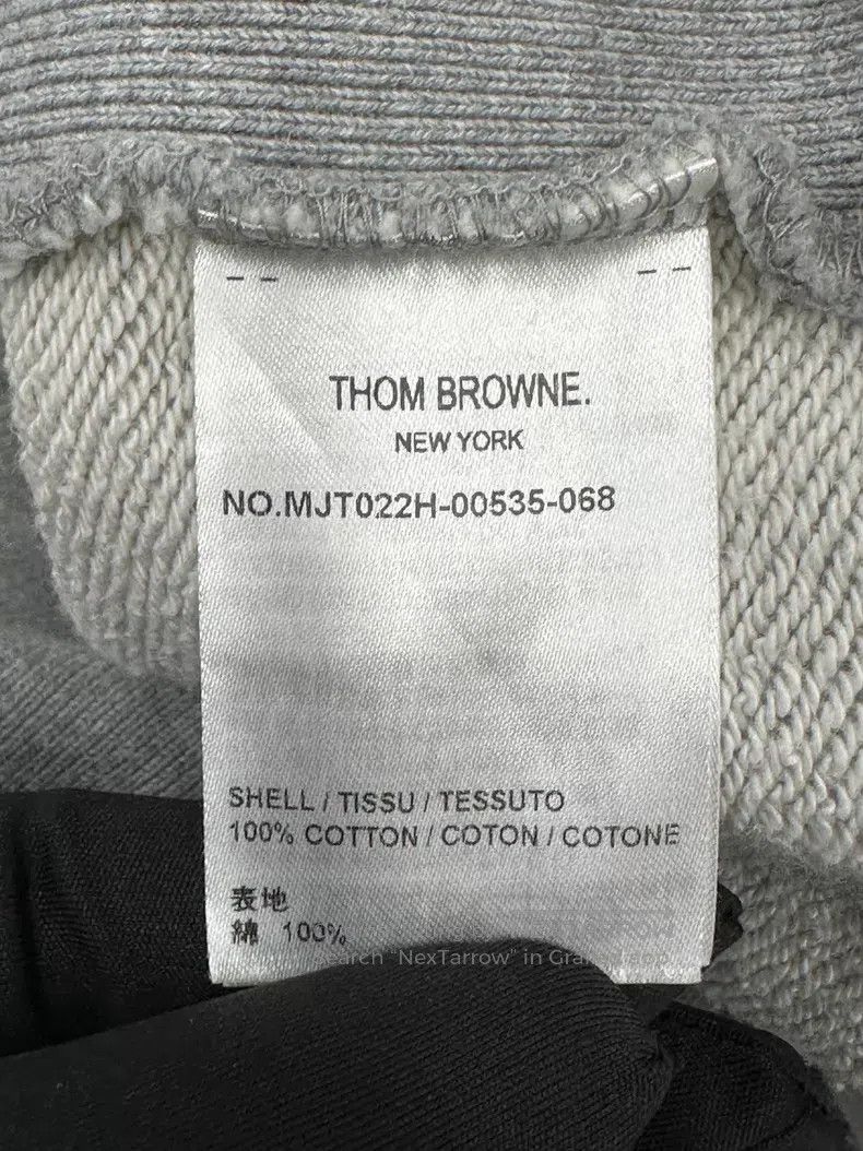 Thom Browne Thom Browne Grey Classic Zip-up Hoodie Jacket Size US XL / EU 56 / 4 - 4 Thumbnail