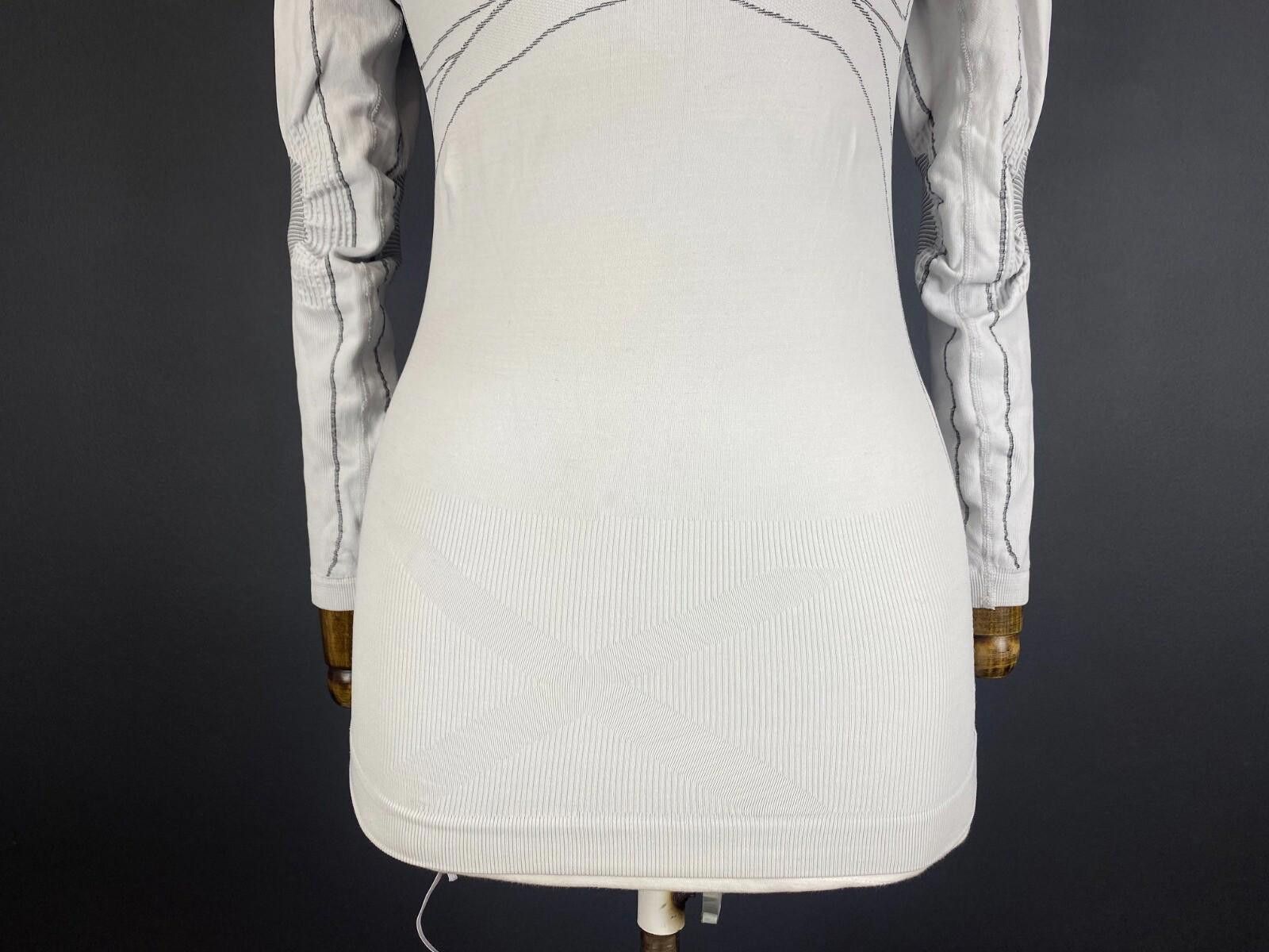 Designer X-Bionic White Long Sleeve Top Jersey Thermo Short Size S/M Size M / US 6-8 / IT 42-44 - 3 Thumbnail