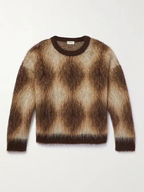 Celine o1bcso1str1124 2AA24606S.19BR Sweater in Brown Size US M / EU 48-50 / 2 - 1 Preview