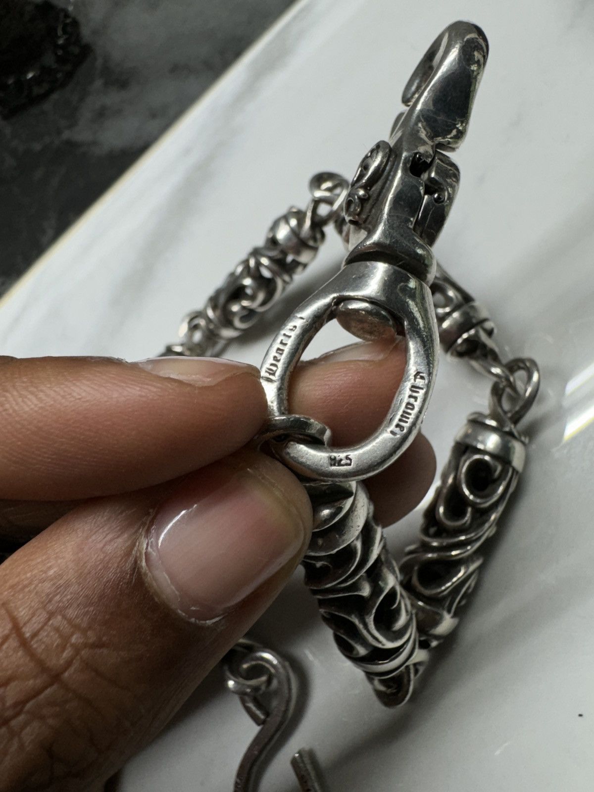 Chrome Hearts Chrome Hearts Roller Wallet Chain Size ONE SIZE - 10 Thumbnail