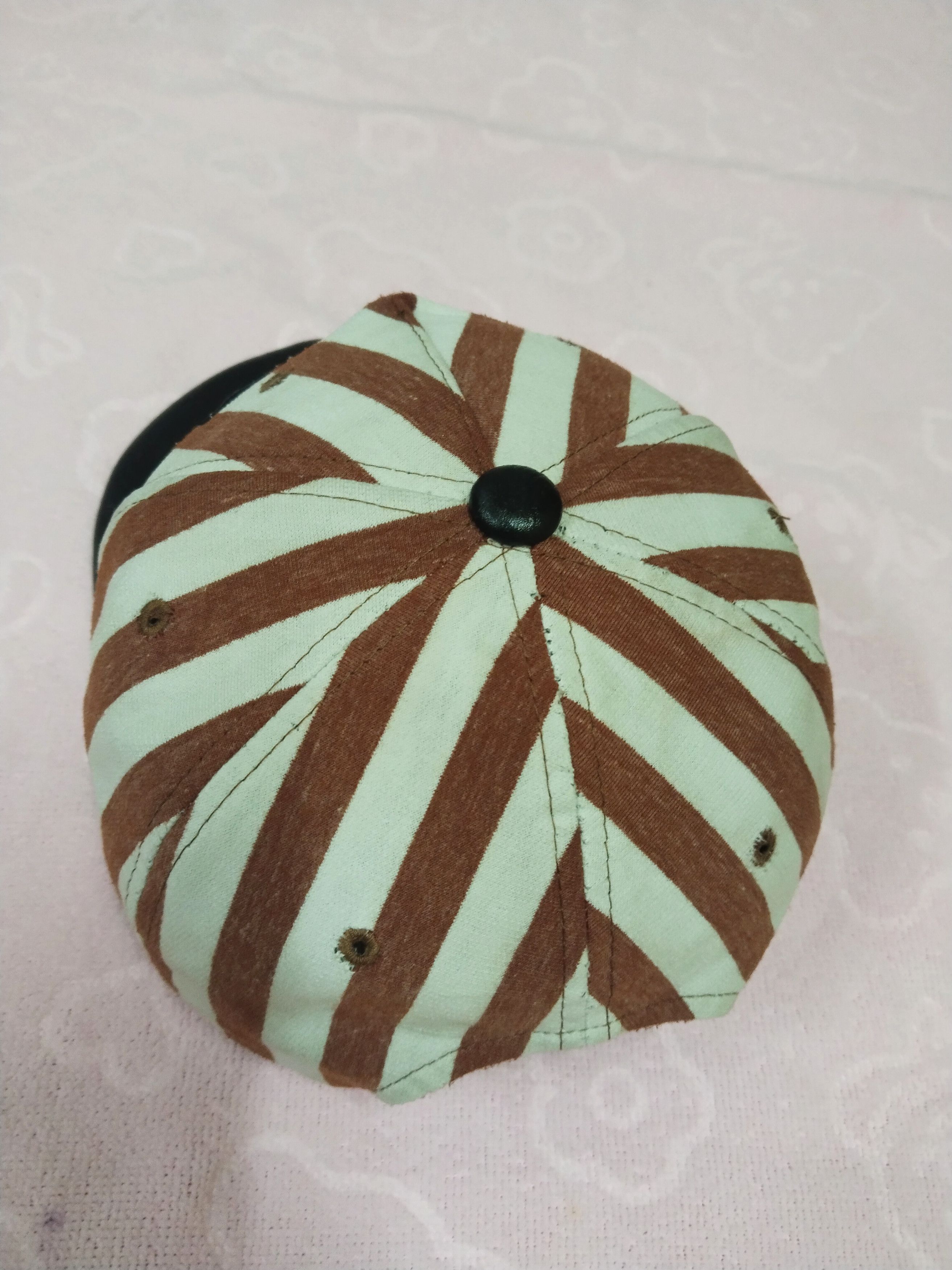 Japanese Brand RARE NY UPSIDE DOWN LETTER SHORT BRIM CAP Size ONE SIZE - 5 Thumbnail