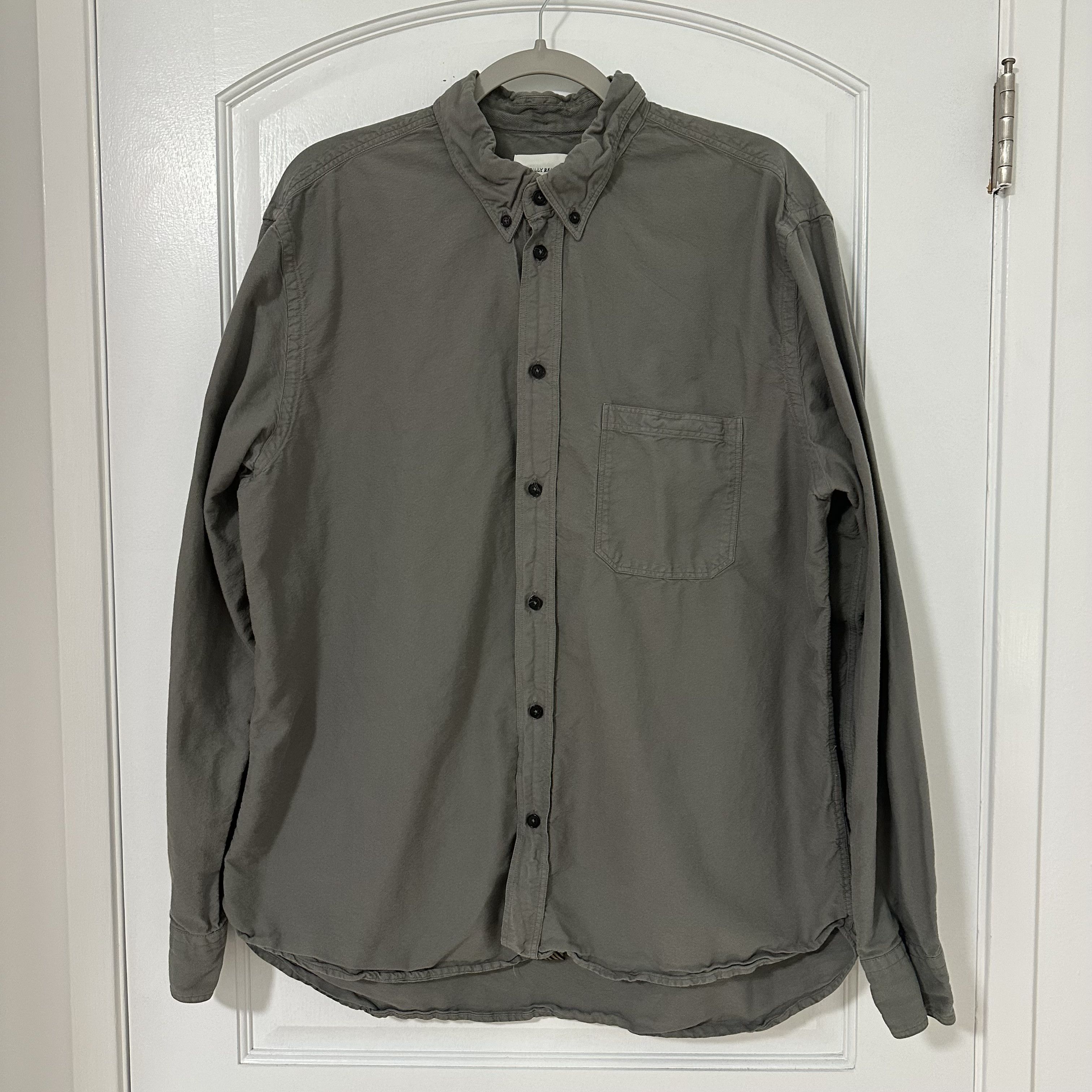 Billy Reid Standard Fit Pocket Oxford Buttondown Shirt