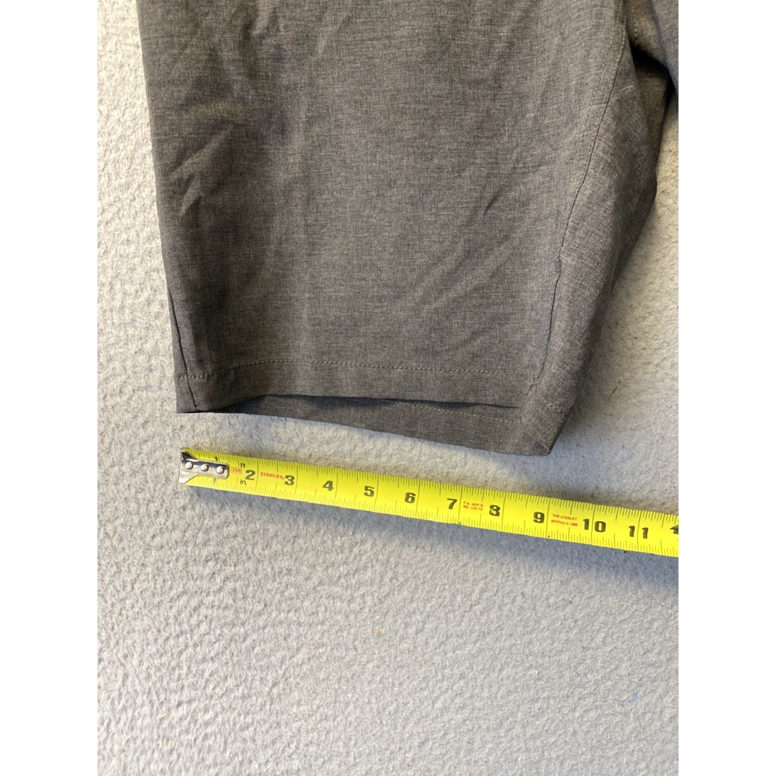 Volcom VINTAGE Volcom Mens Casual Shorts Size 32 Gray Chino Modern Fit Men's Summer Clothing Size US 32 / EU 48 - 5 Thumbnail