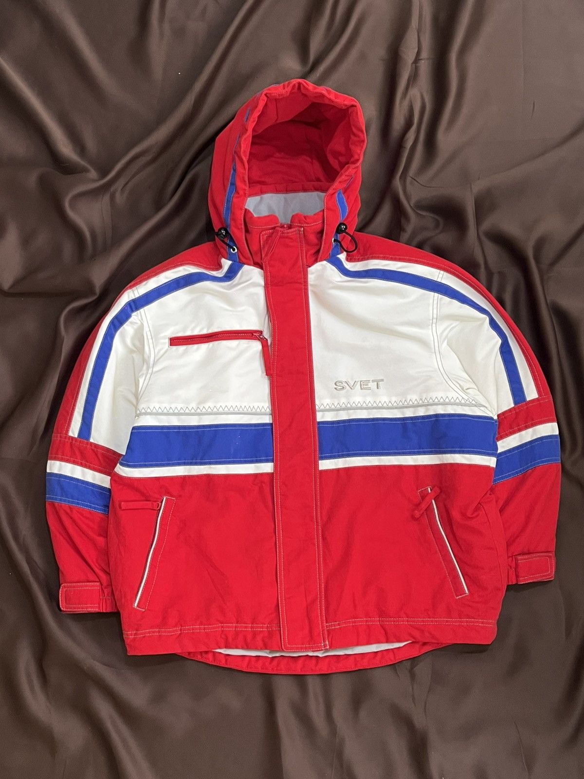 Other Rare Design Vintage Japanese Brand SVET Ski Jacket 1990's Size US XXL / EU 58 / 5 - 2 Thumbnail
