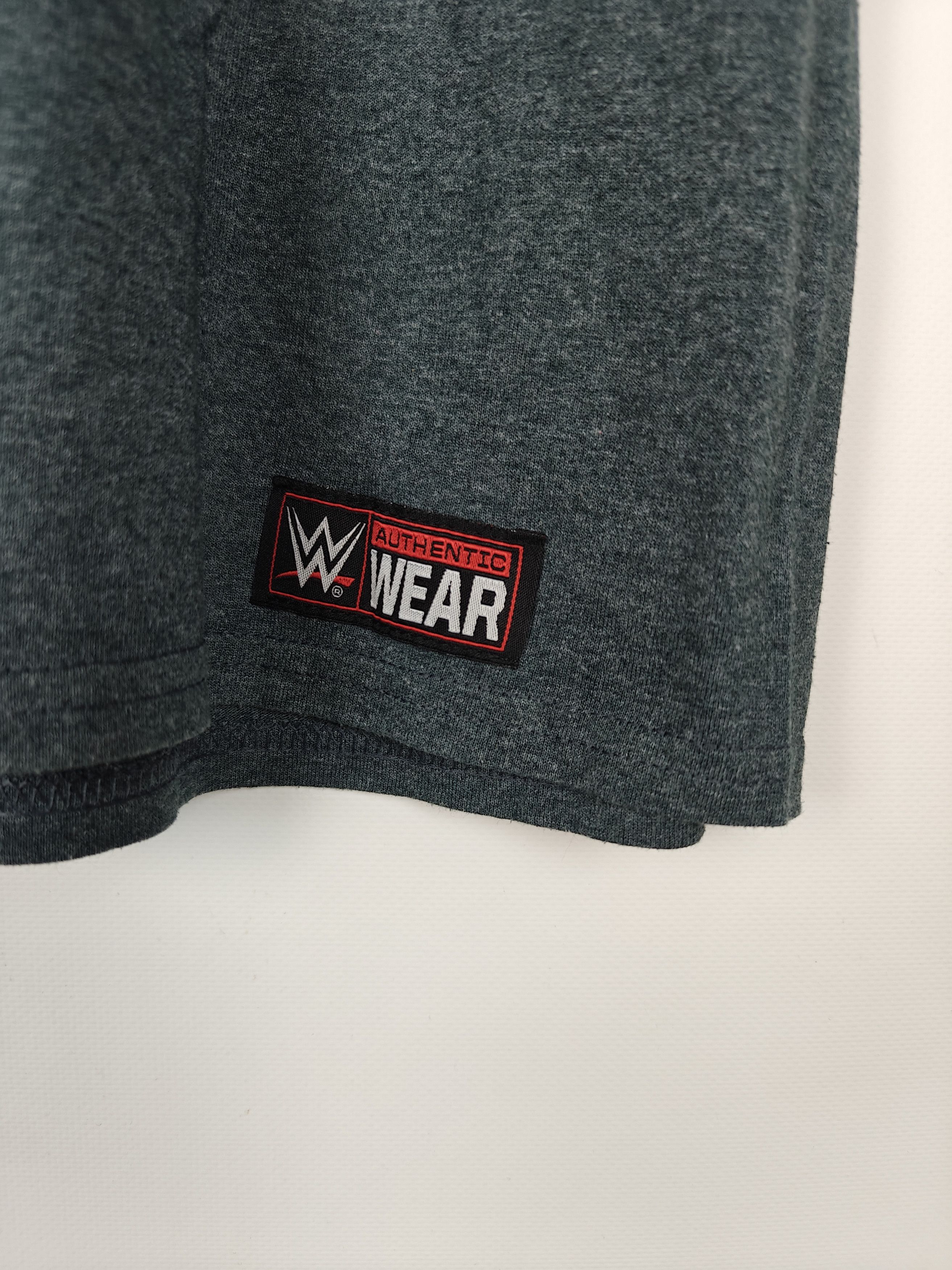 WWE WWE T-Shirt Merch Roman Reigns Hit Hard Gray size M Size US M / EU 48-50 / 2 - 6 Thumbnail