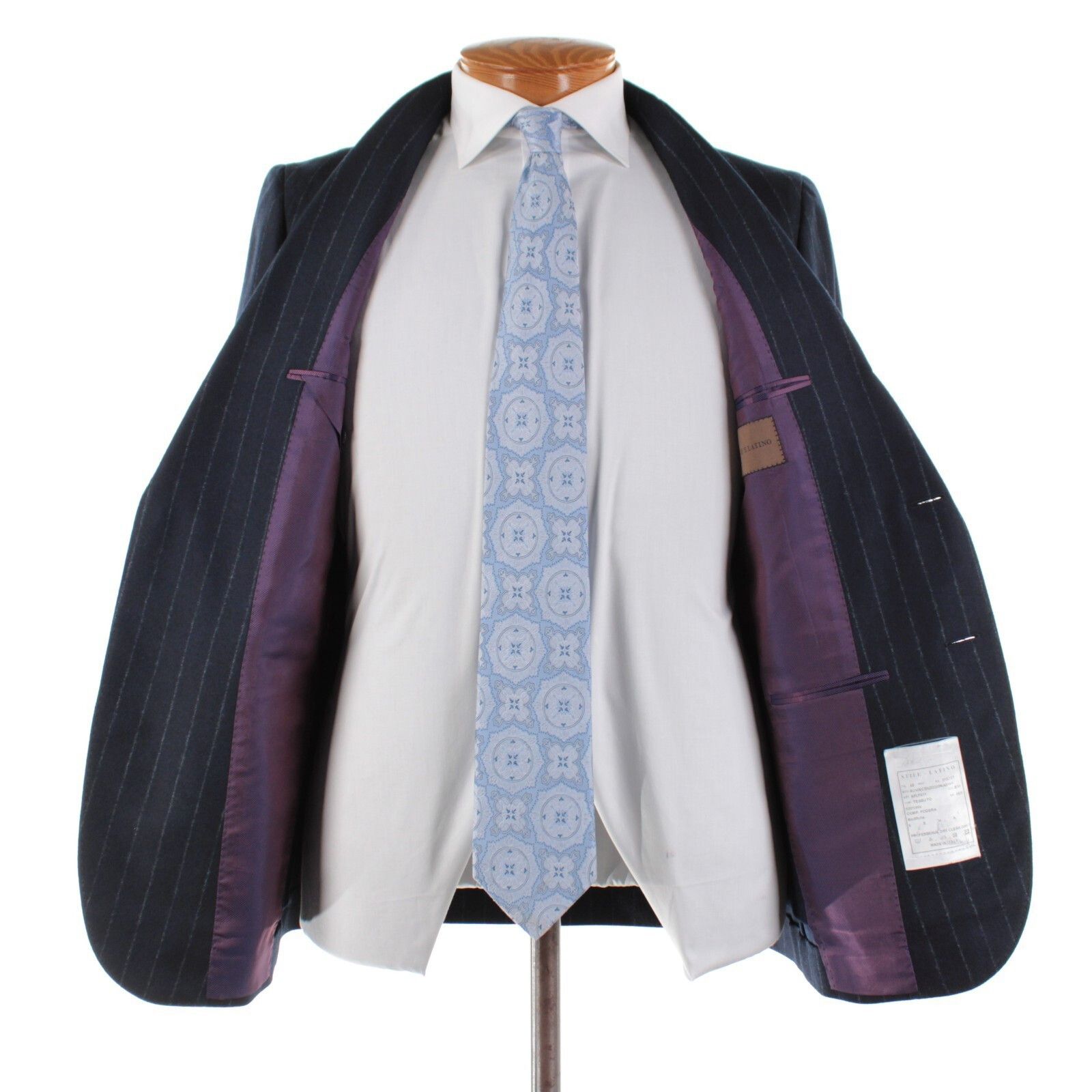 Other Stile Latino Suit Size US 38 Regular in Blue Size 38R - 7 Thumbnail
